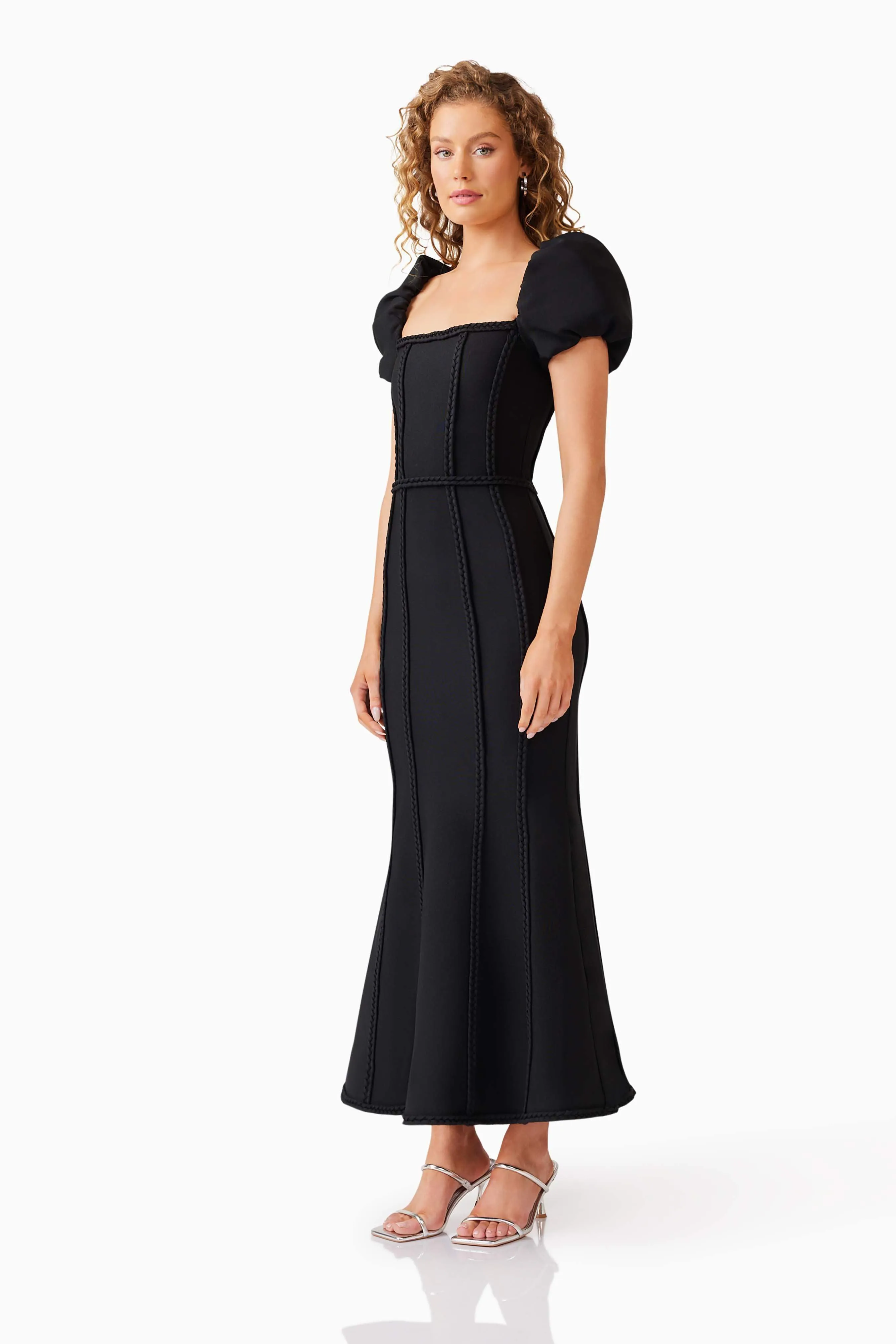 Katlyn Maxi Dress in Black