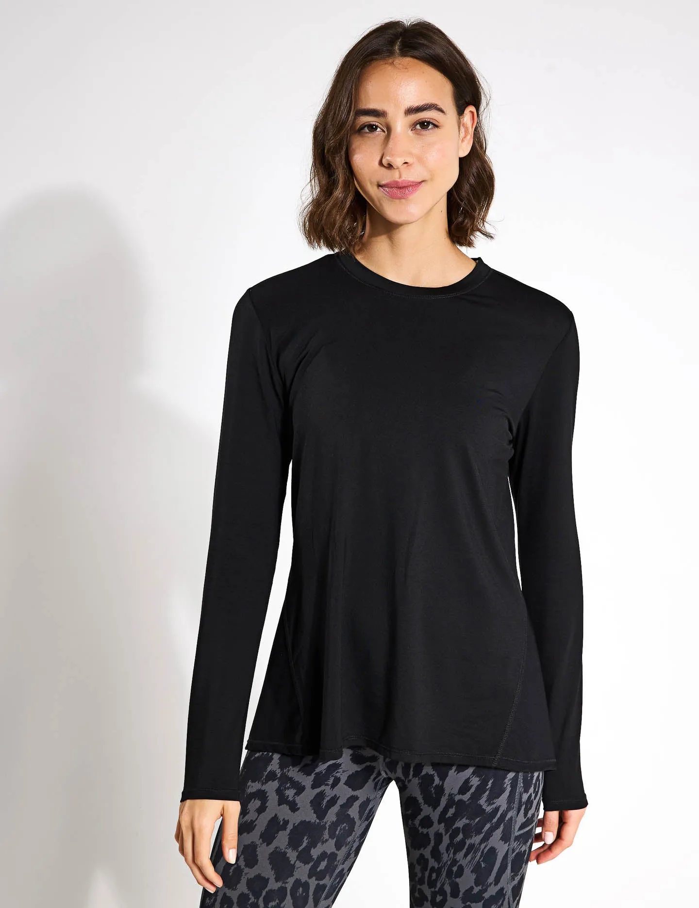 Kendall Long Sleeve Top - Black