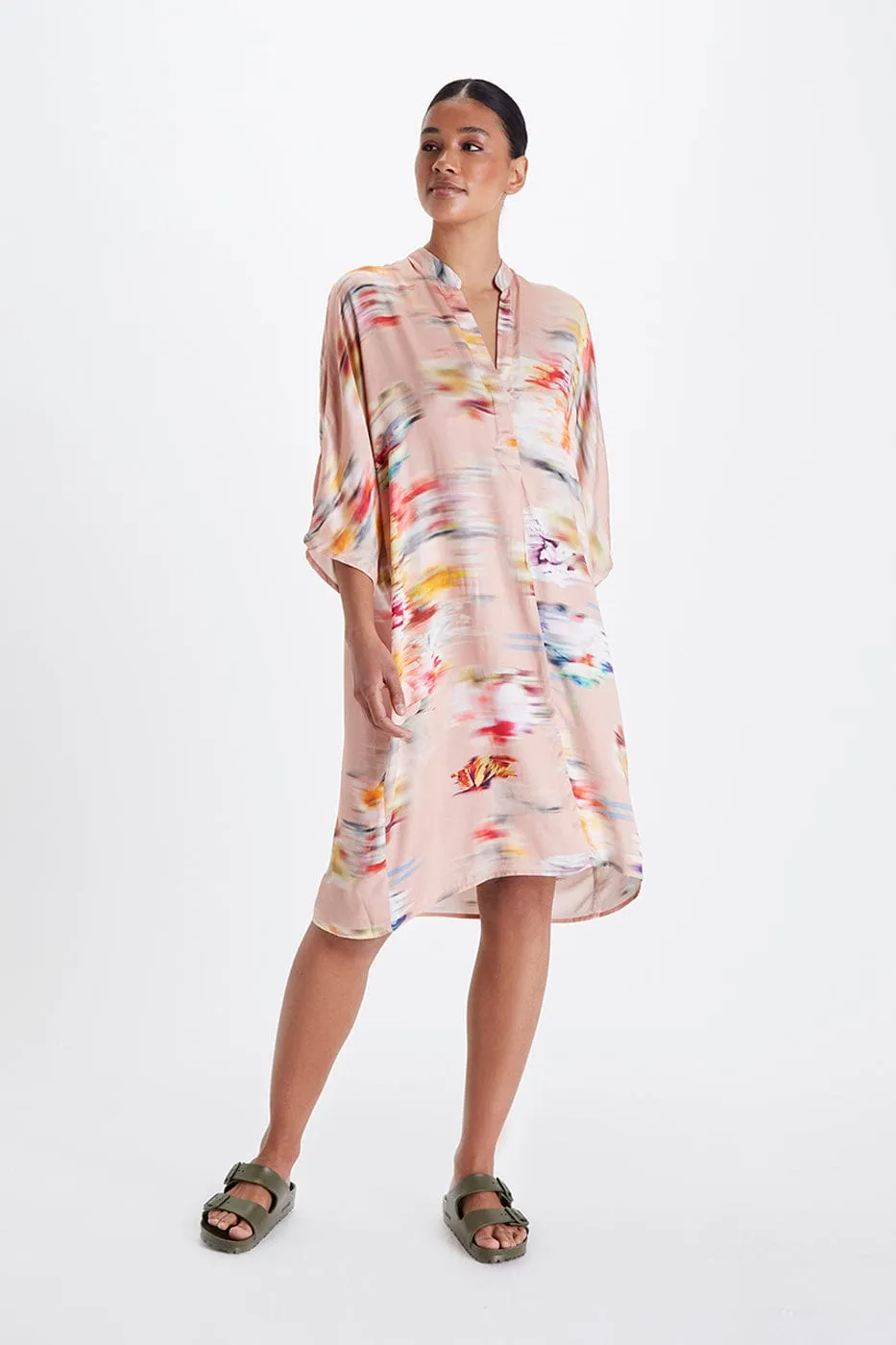Kerala TENCEL™ Dress | Flower Blur