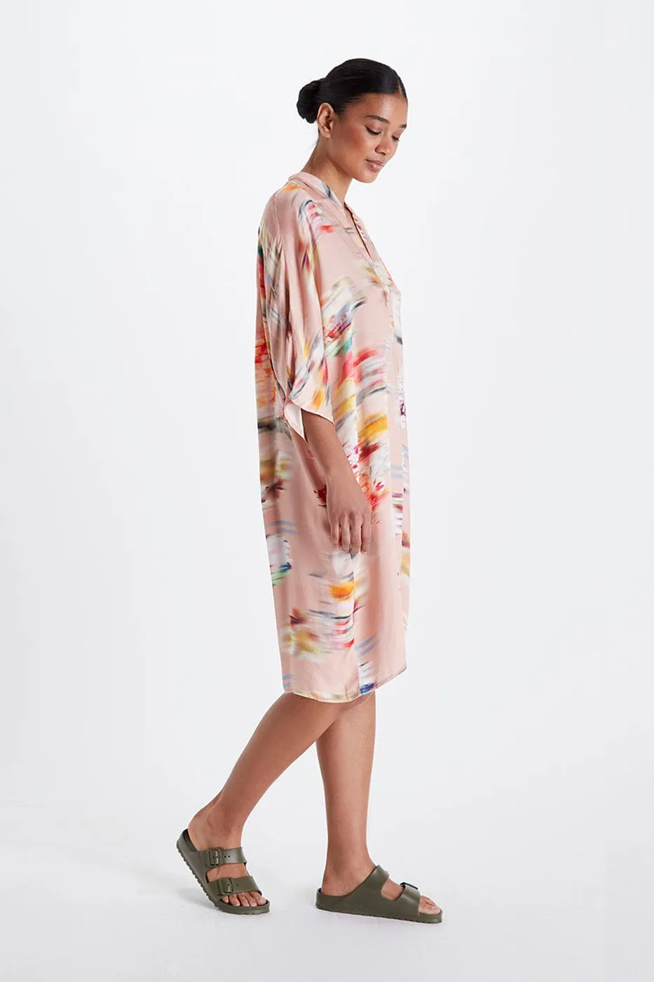 Kerala TENCEL™ Dress | Flower Blur