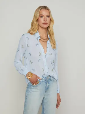 Laurent Embroidered Blouse