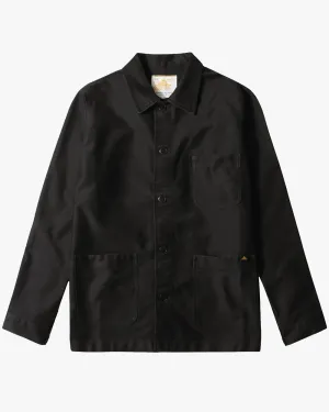 Le Mont St Michel Moleskin Authentic Work Jacket - Black