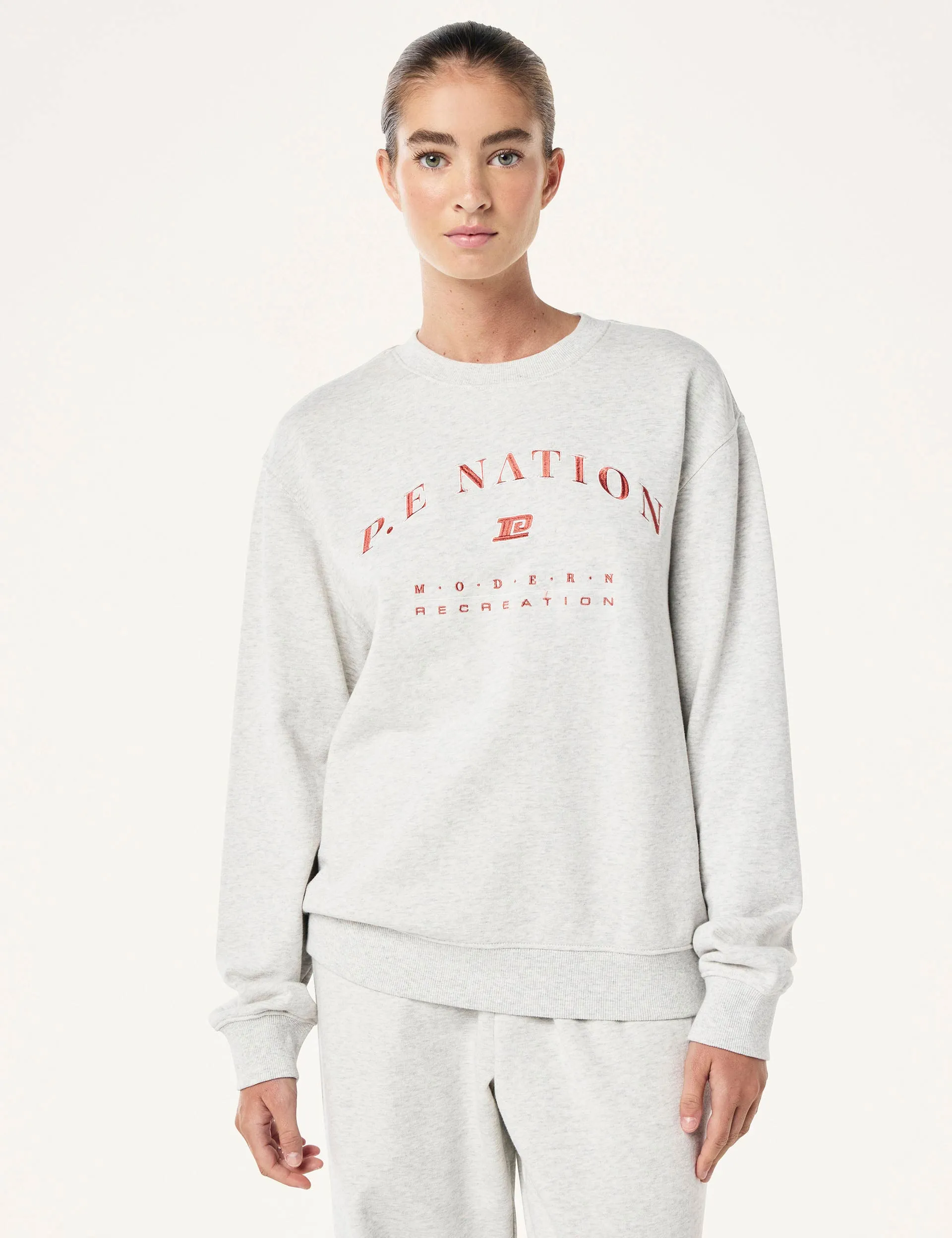 Liberation Sweat - Light Grey Marle