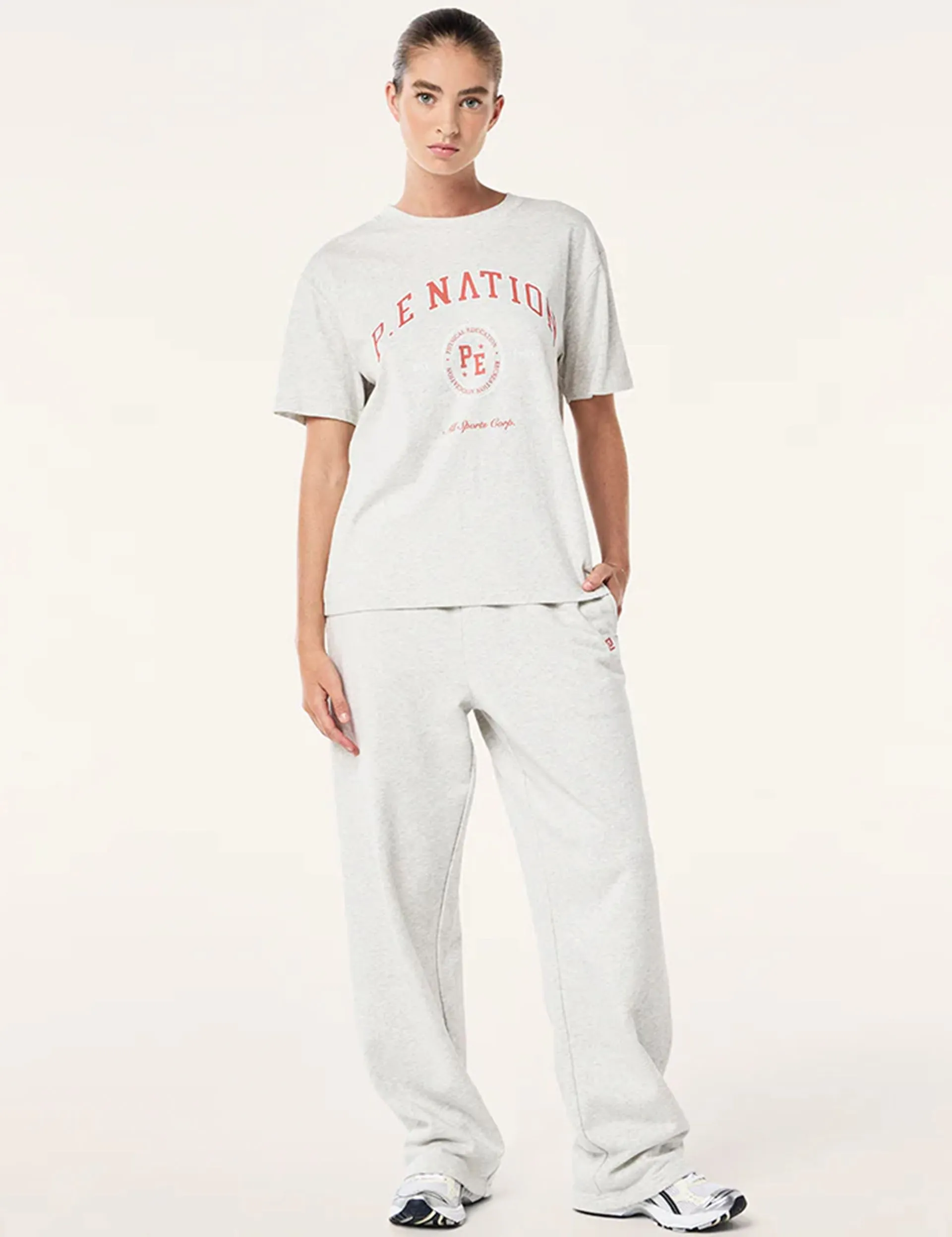 Liberation Tee - Light Grey Marle
