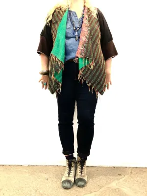 Light Silk kantha Jacket