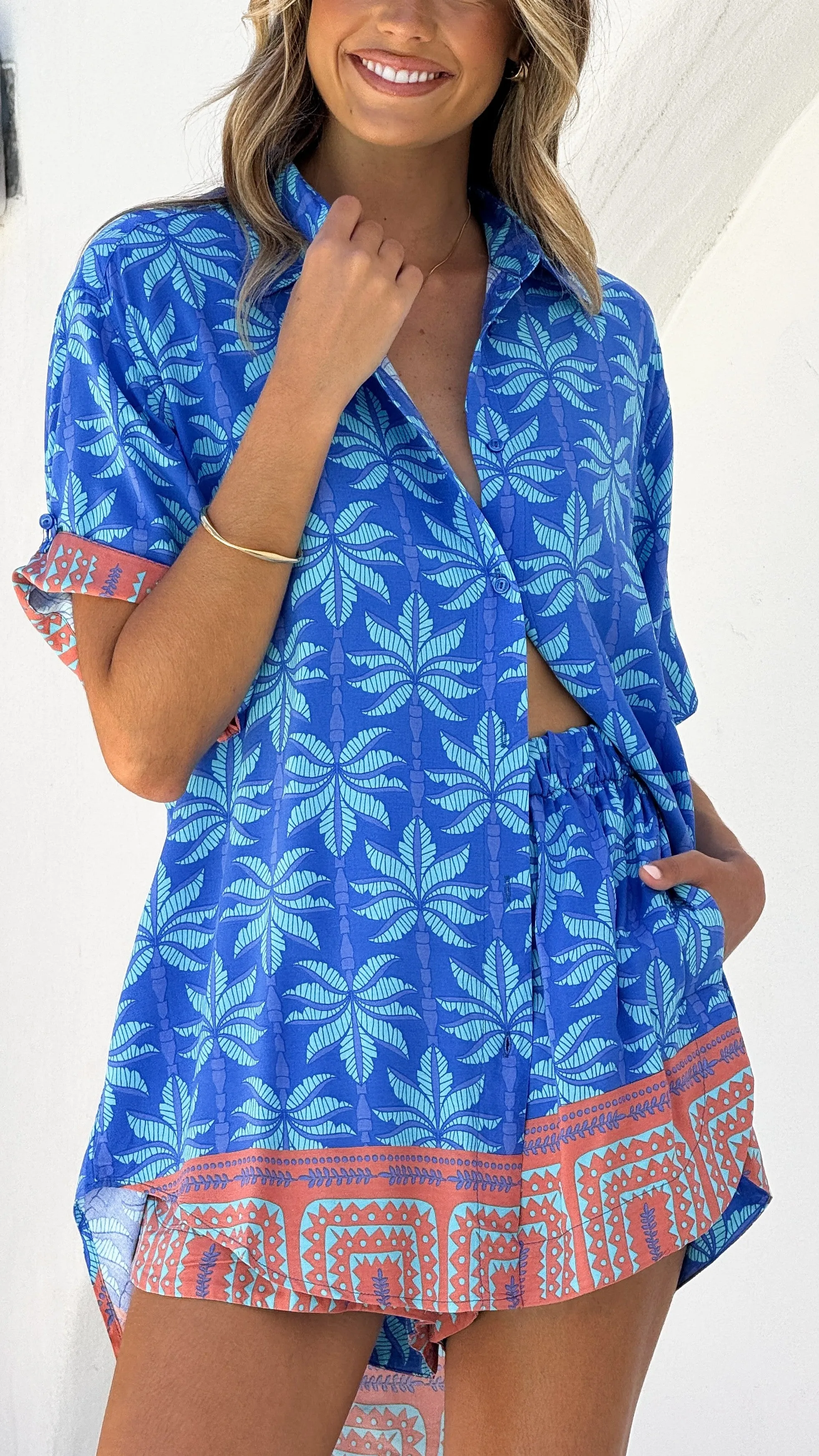 Lola Shirt - Vacay Print