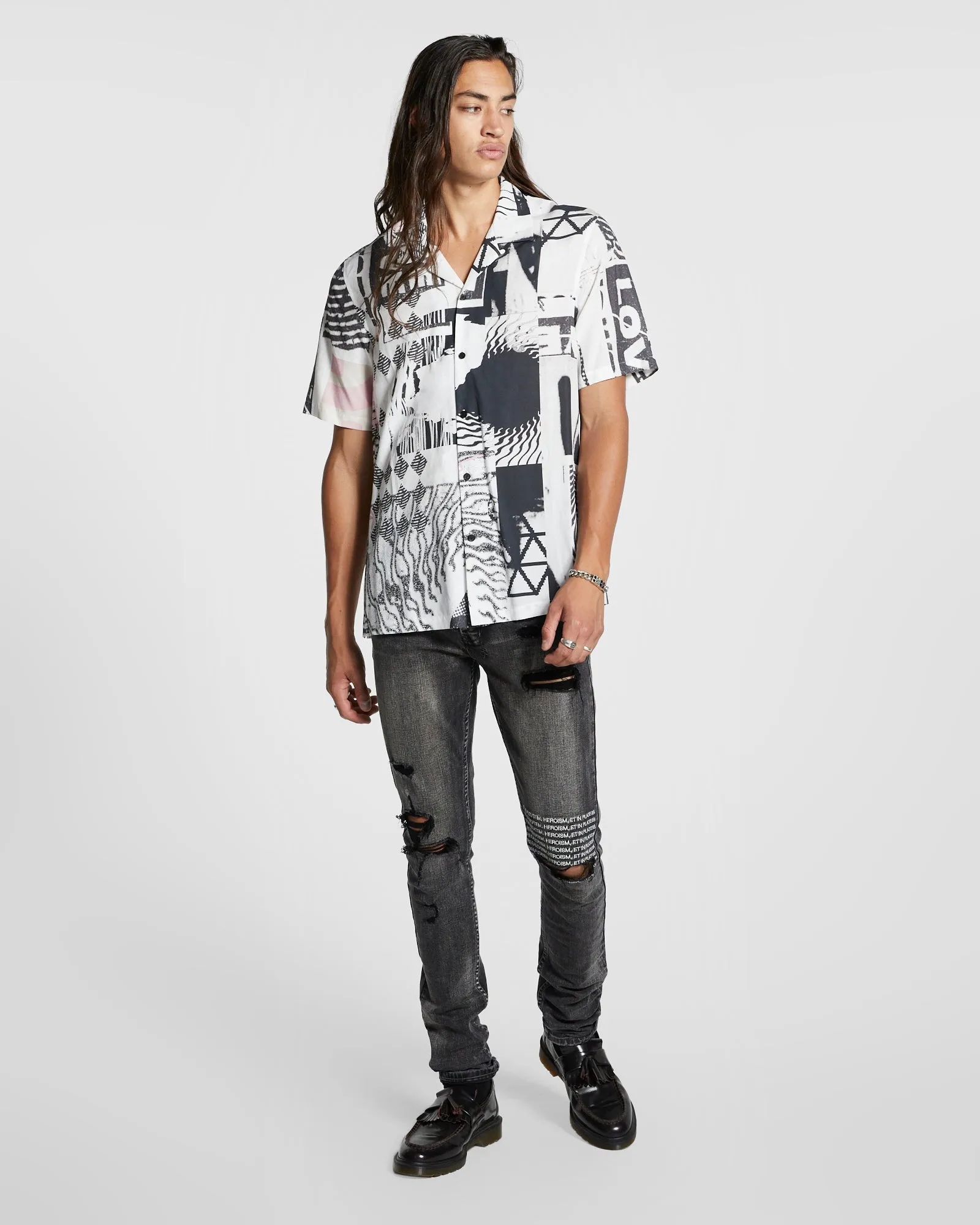 LOVE RAVE RESORT SS SHIRT MULT