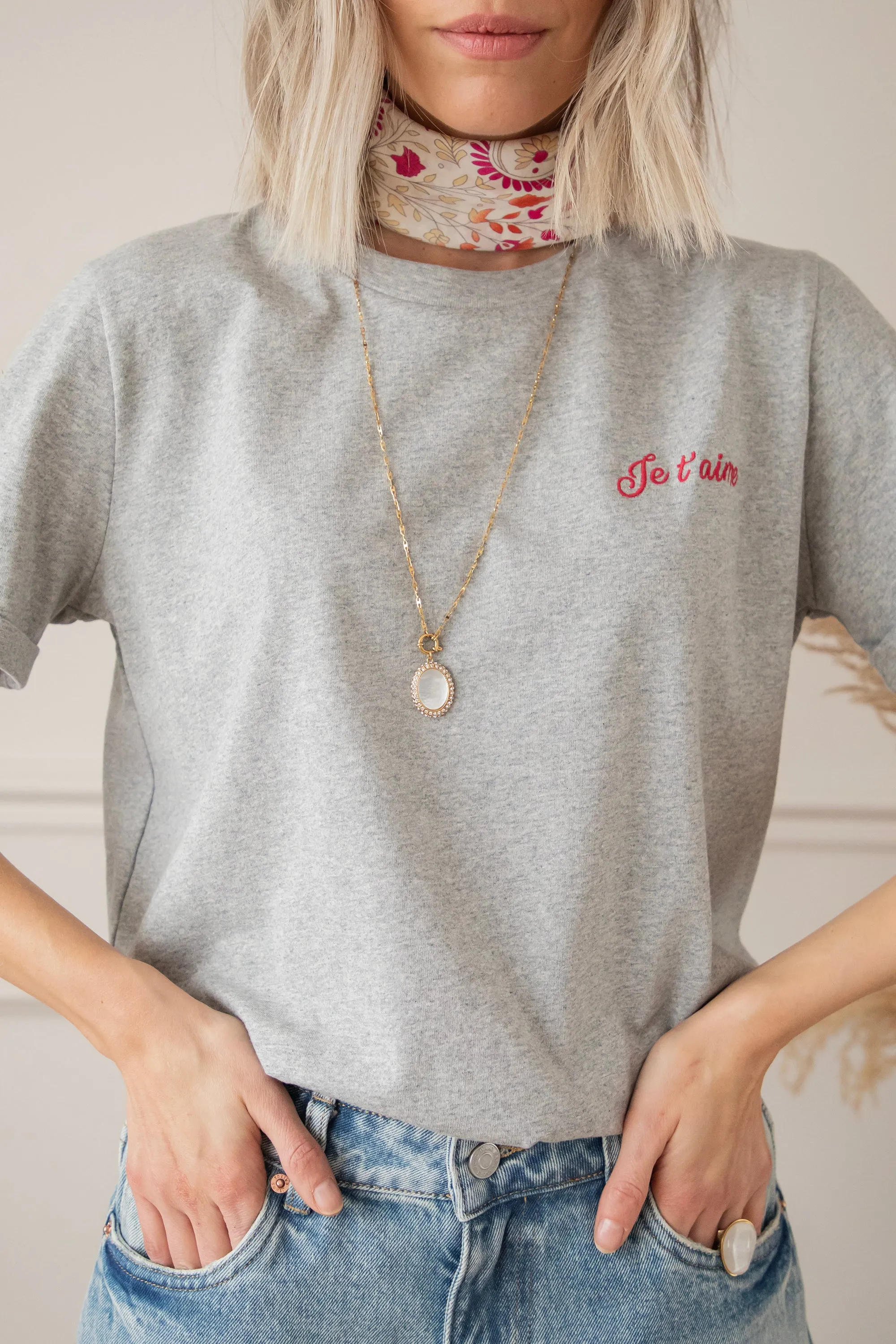 Magic Mirror White/Gold - Ketting