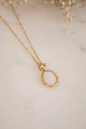 Magic Mirror White/Gold - Ketting