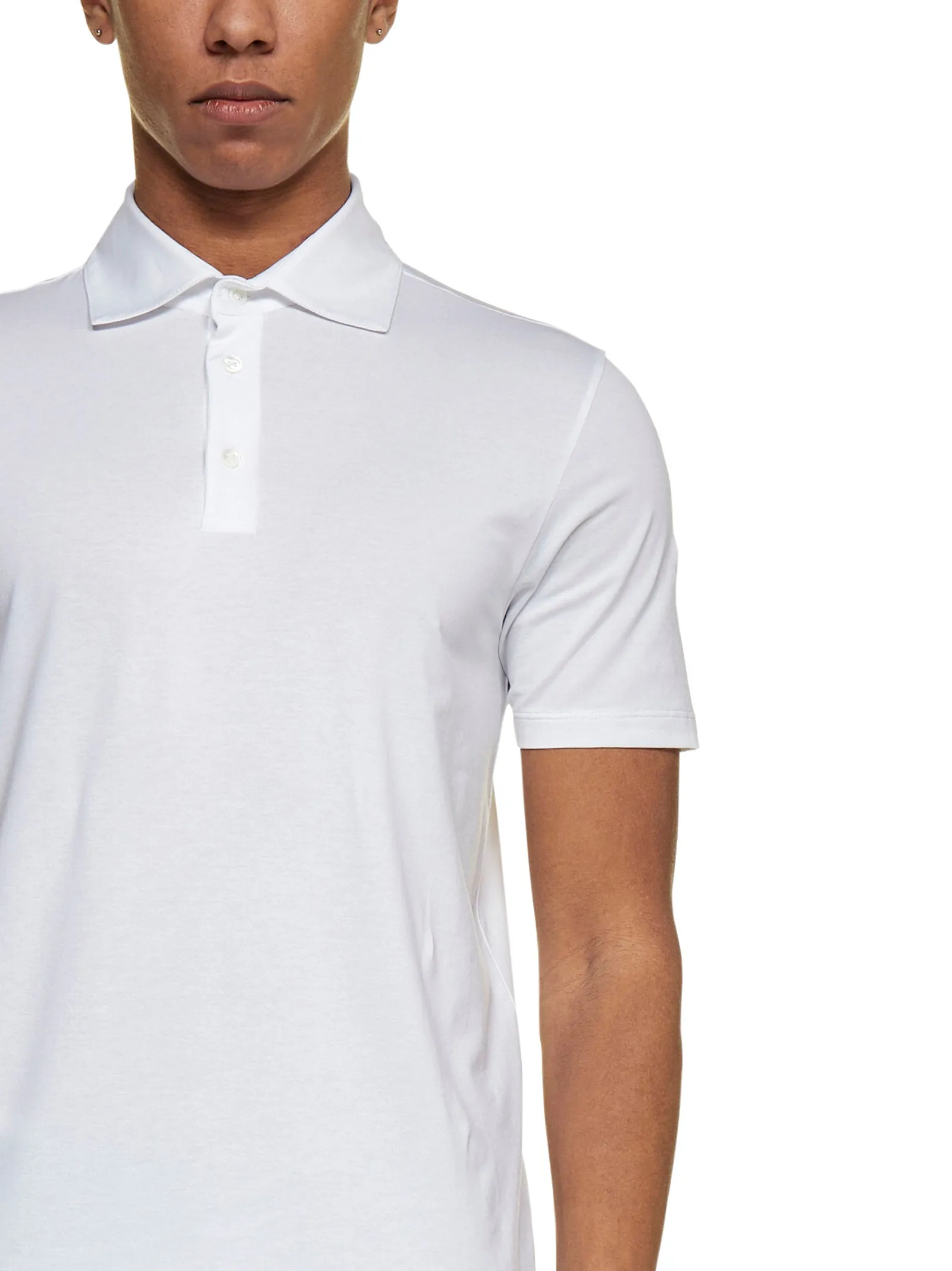 Malo Straight Hem Classic Polo Shirt