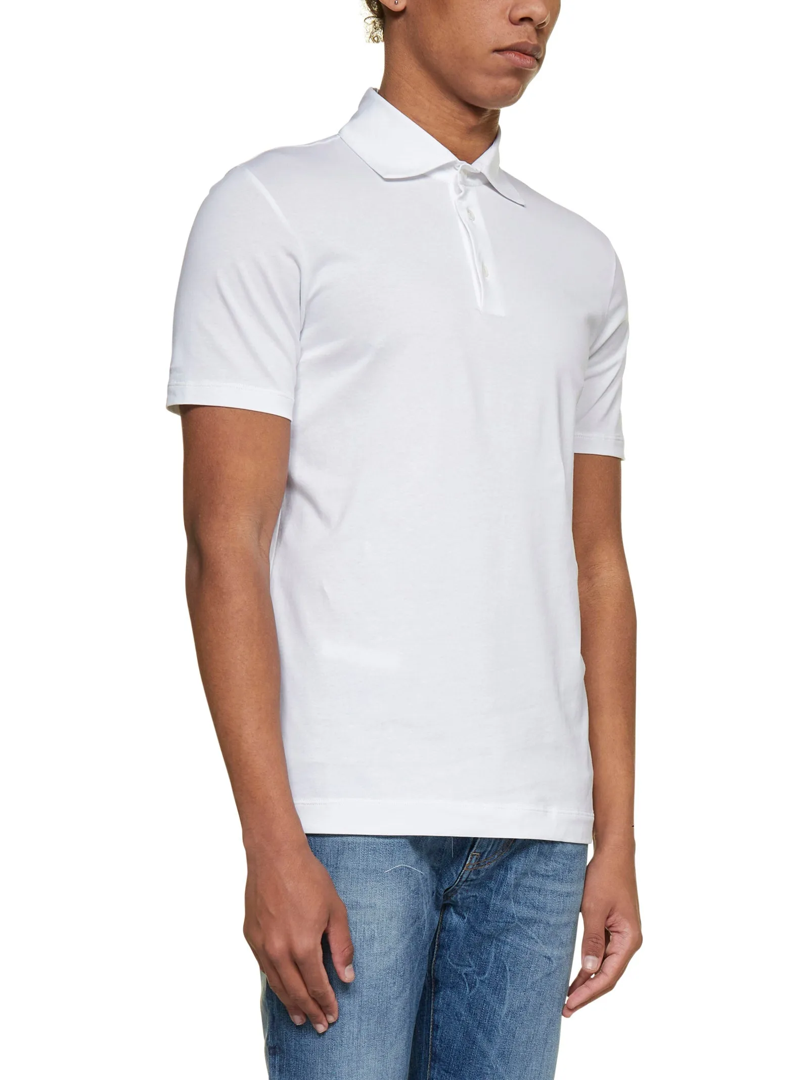 Malo Straight Hem Classic Polo Shirt