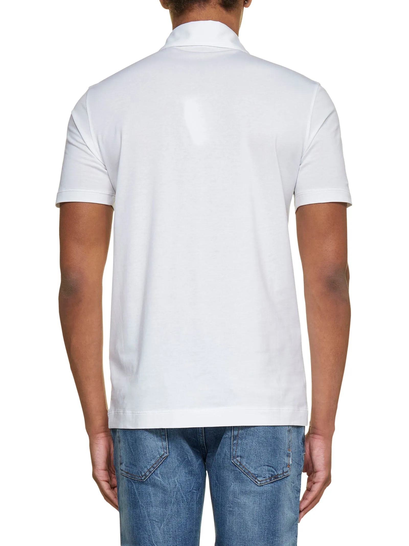 Malo Straight Hem Classic Polo Shirt