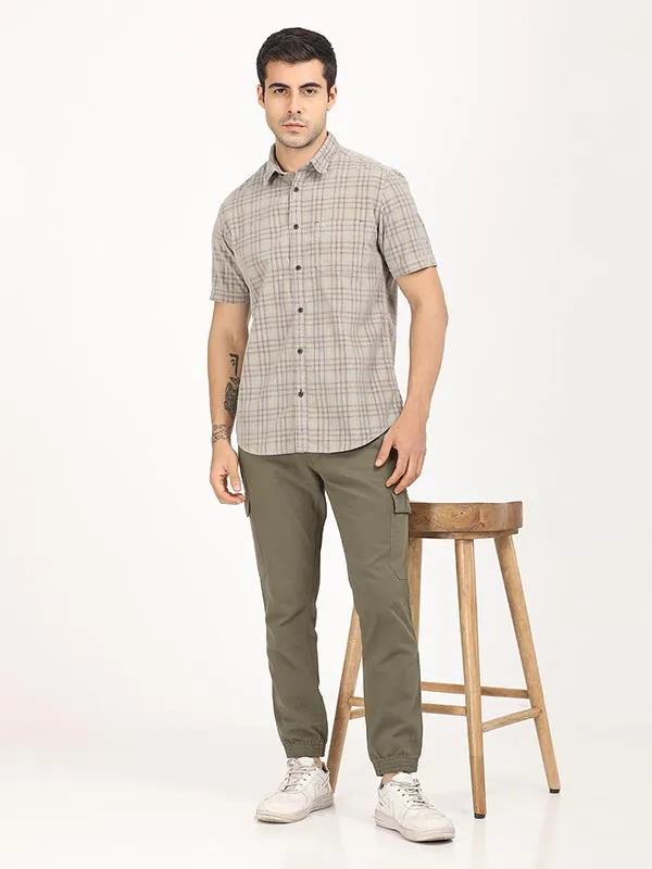 Men Urban Fit Cotton Trouser