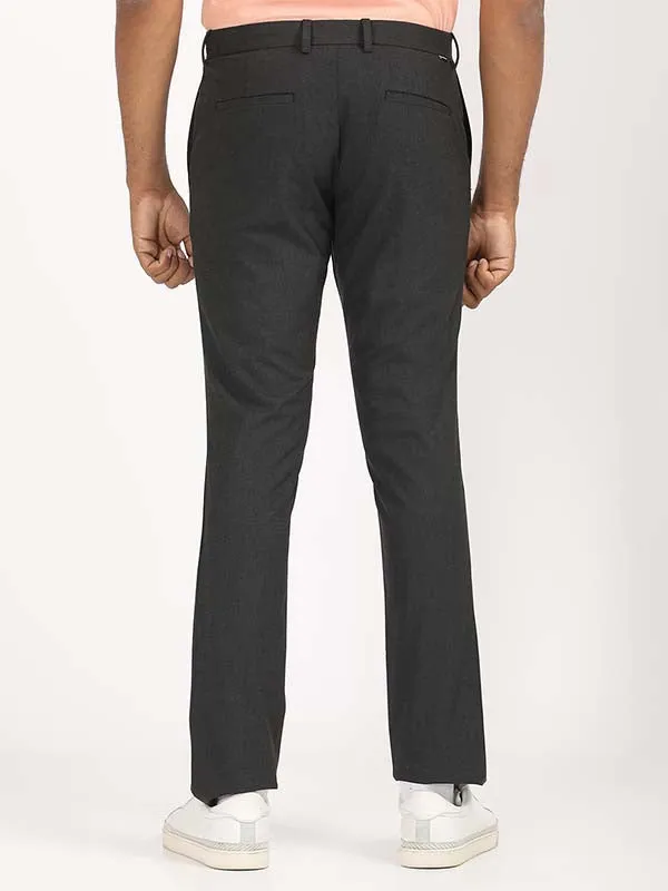 Men Urban Fit Polyester Blend Trouser