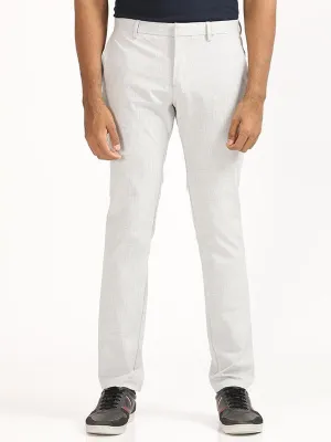 Men Urban Fit Polyester Blend Trouser