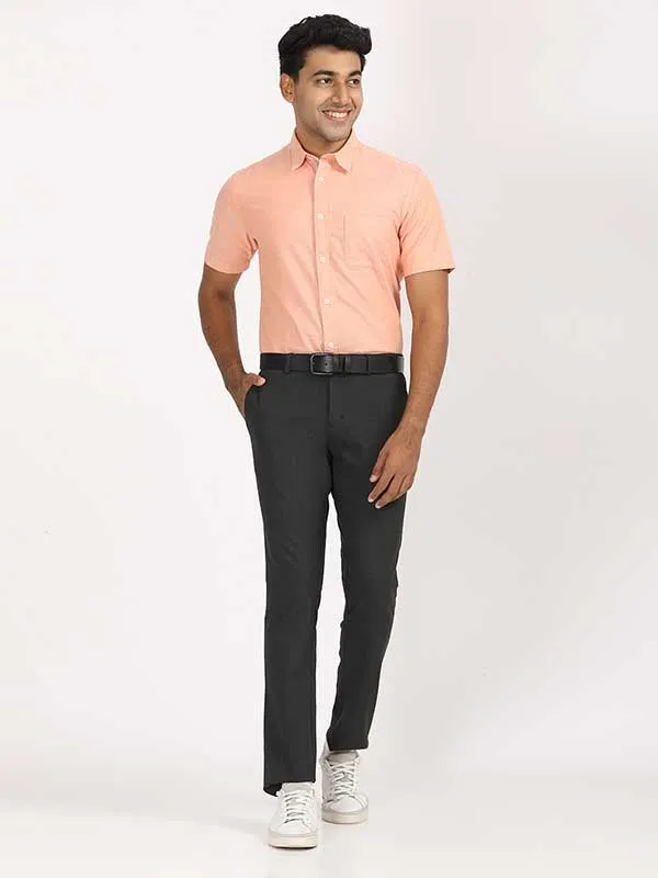 Men Urban Fit Polyester Blend Trouser