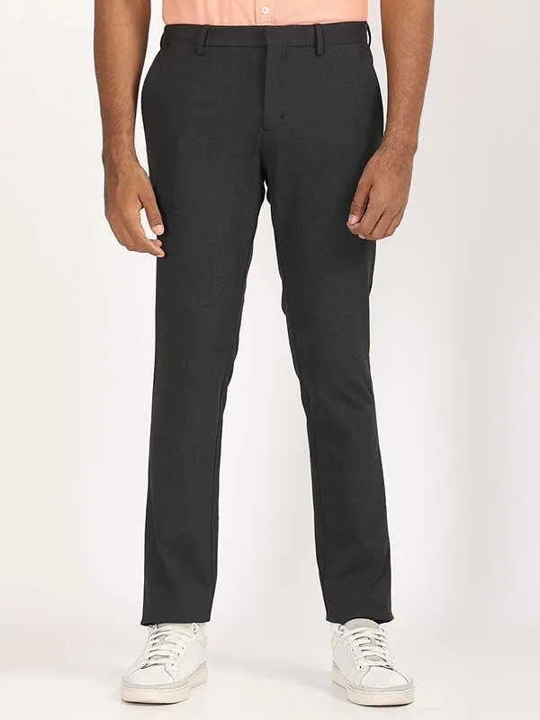 Men Urban Fit Polyester Blend Trouser