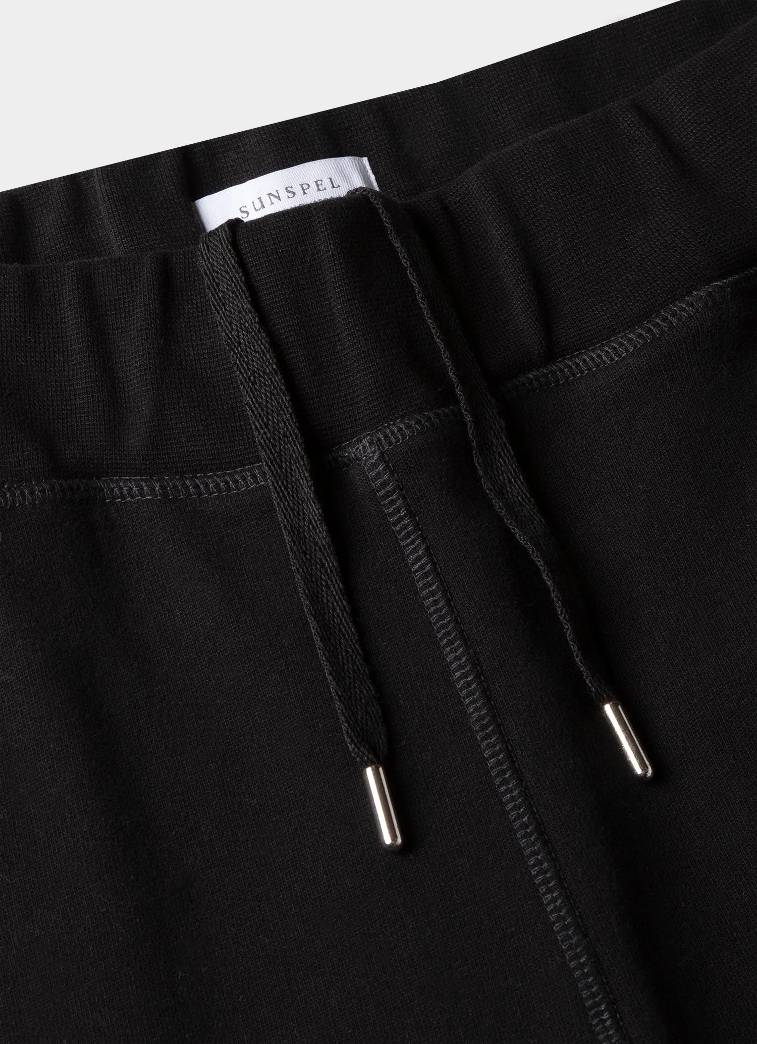 Men's Sunspel x Ron Herman Sweatpant in Black