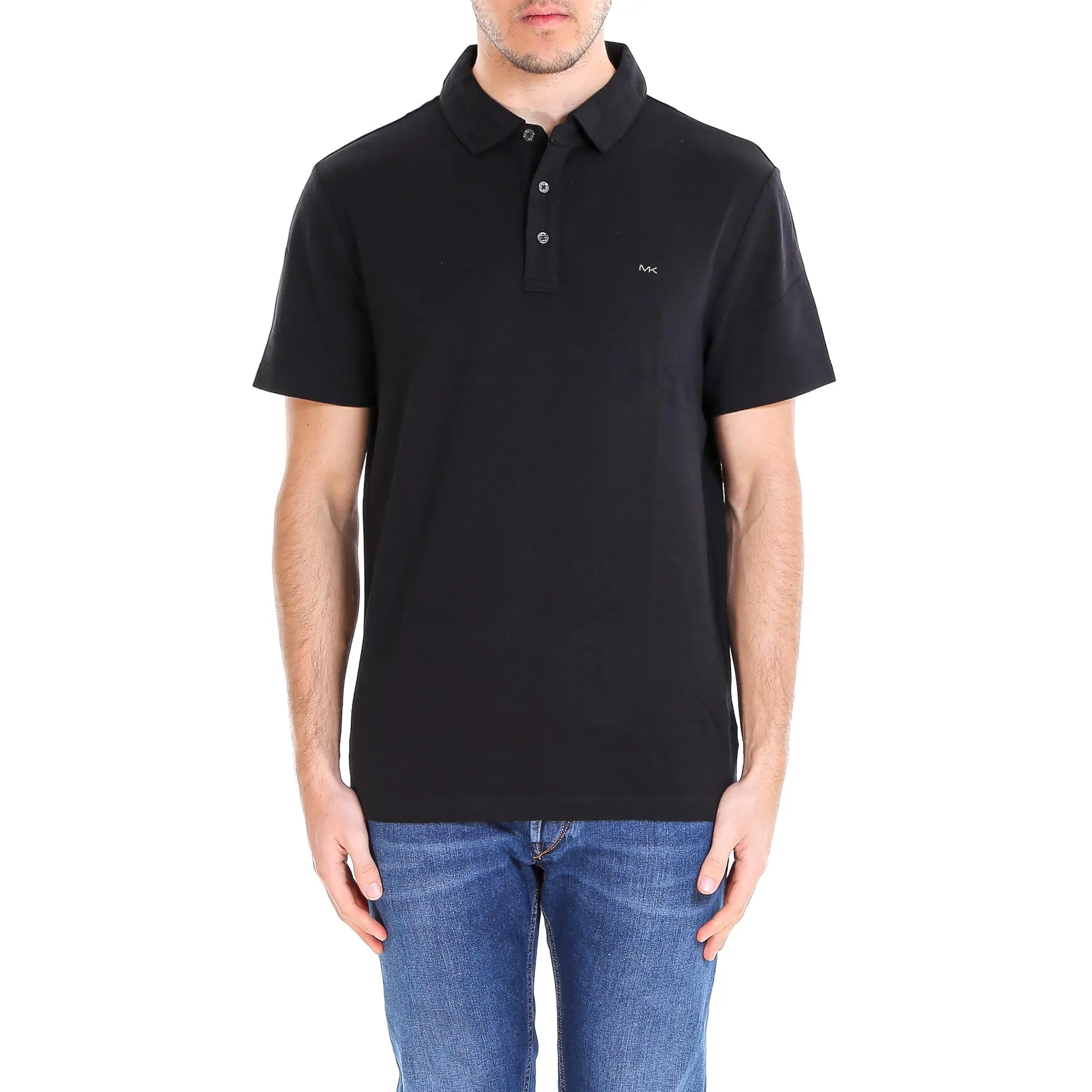 Michael Kors Classic Logo Embroidered Polo Shirt