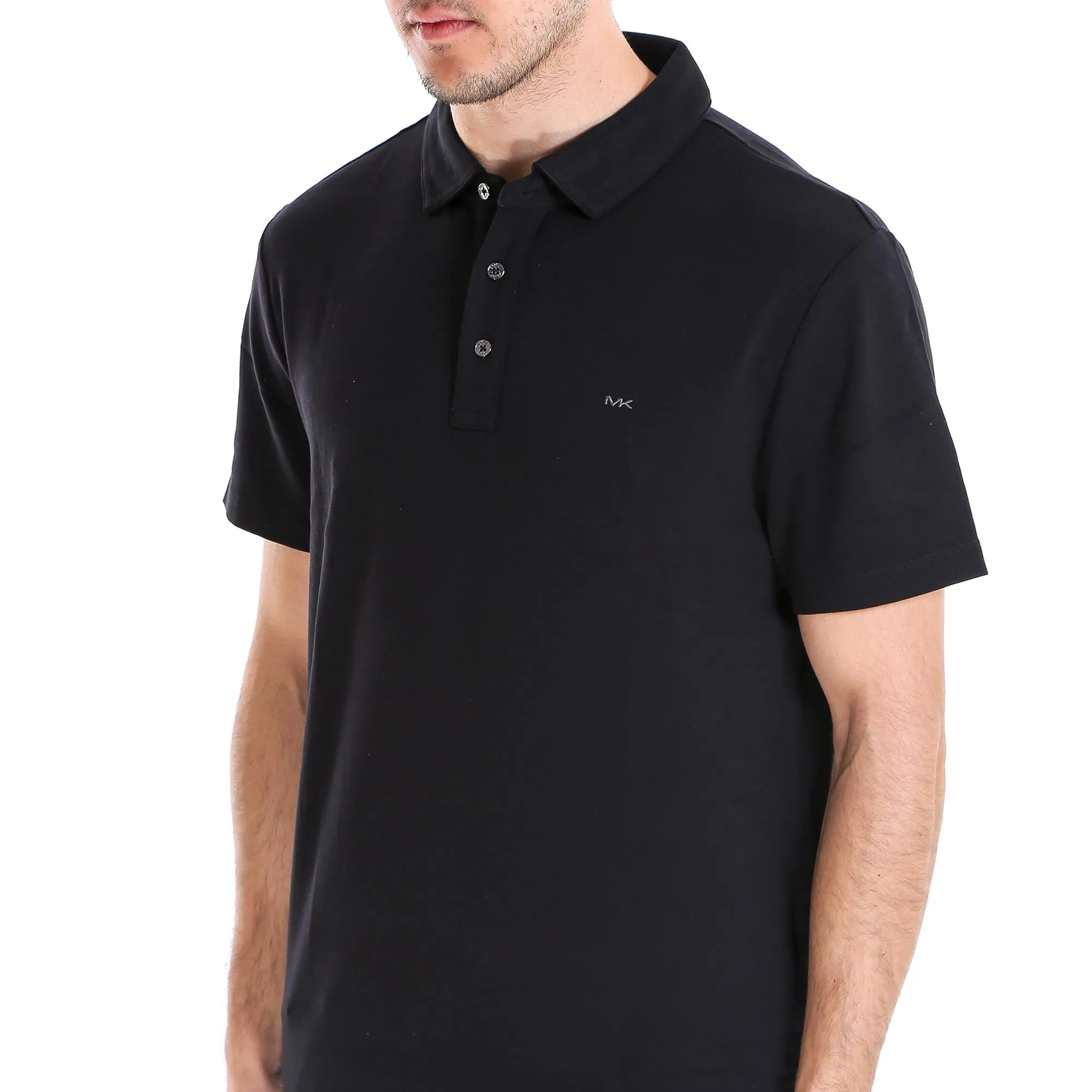Michael Kors Classic Logo Embroidered Polo Shirt