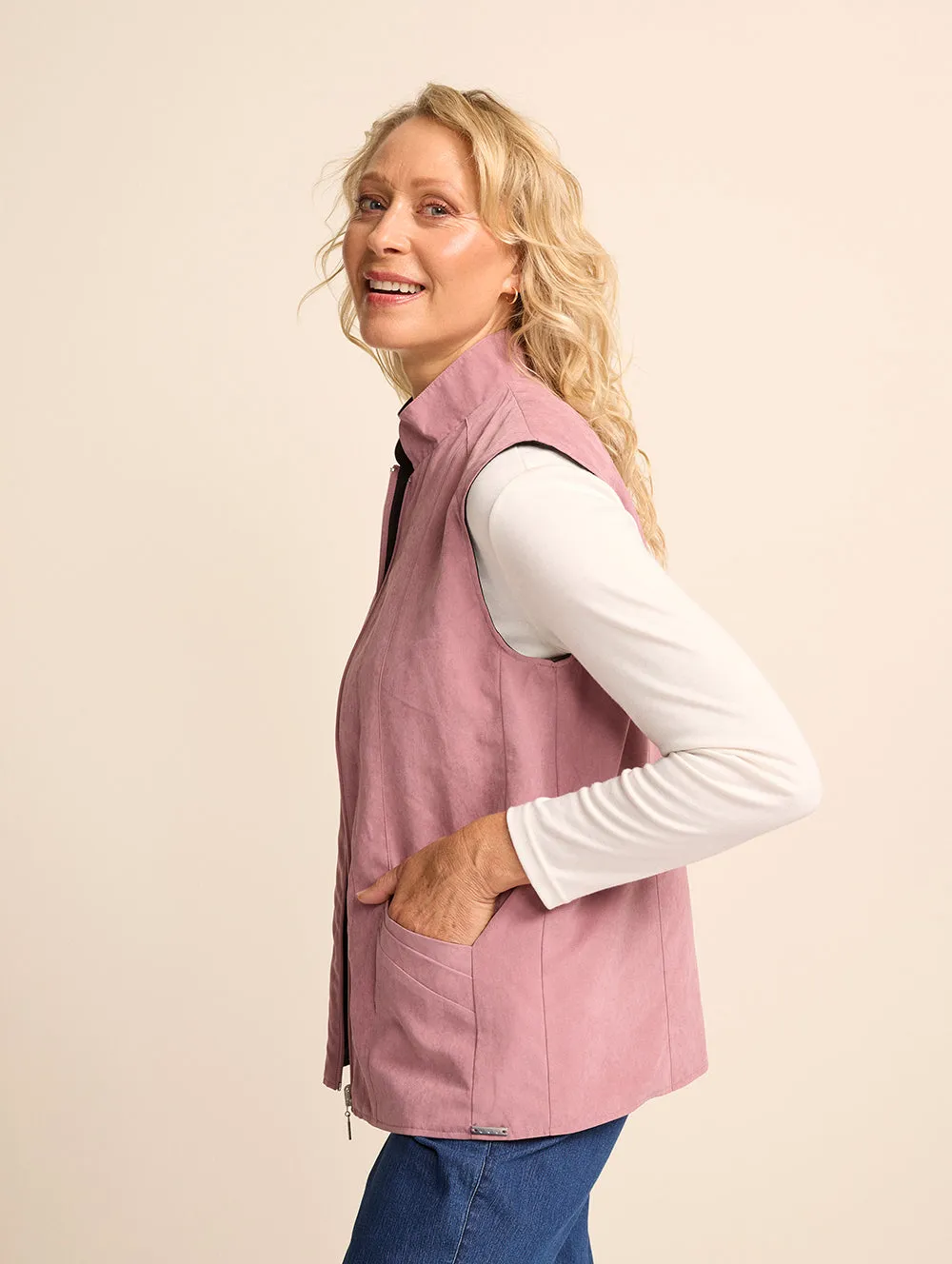 Microfibre Reversible Vest