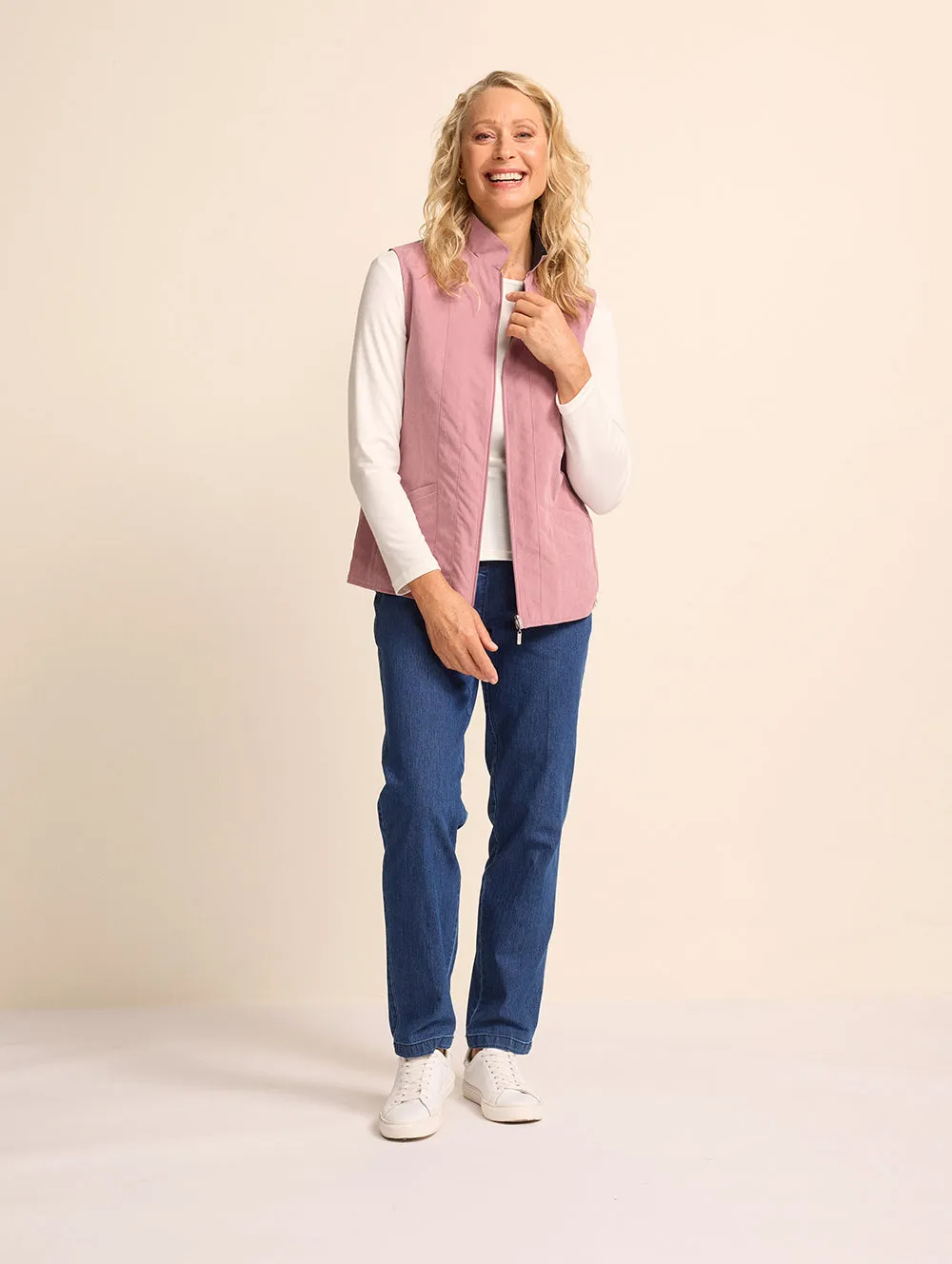 Microfibre Reversible Vest