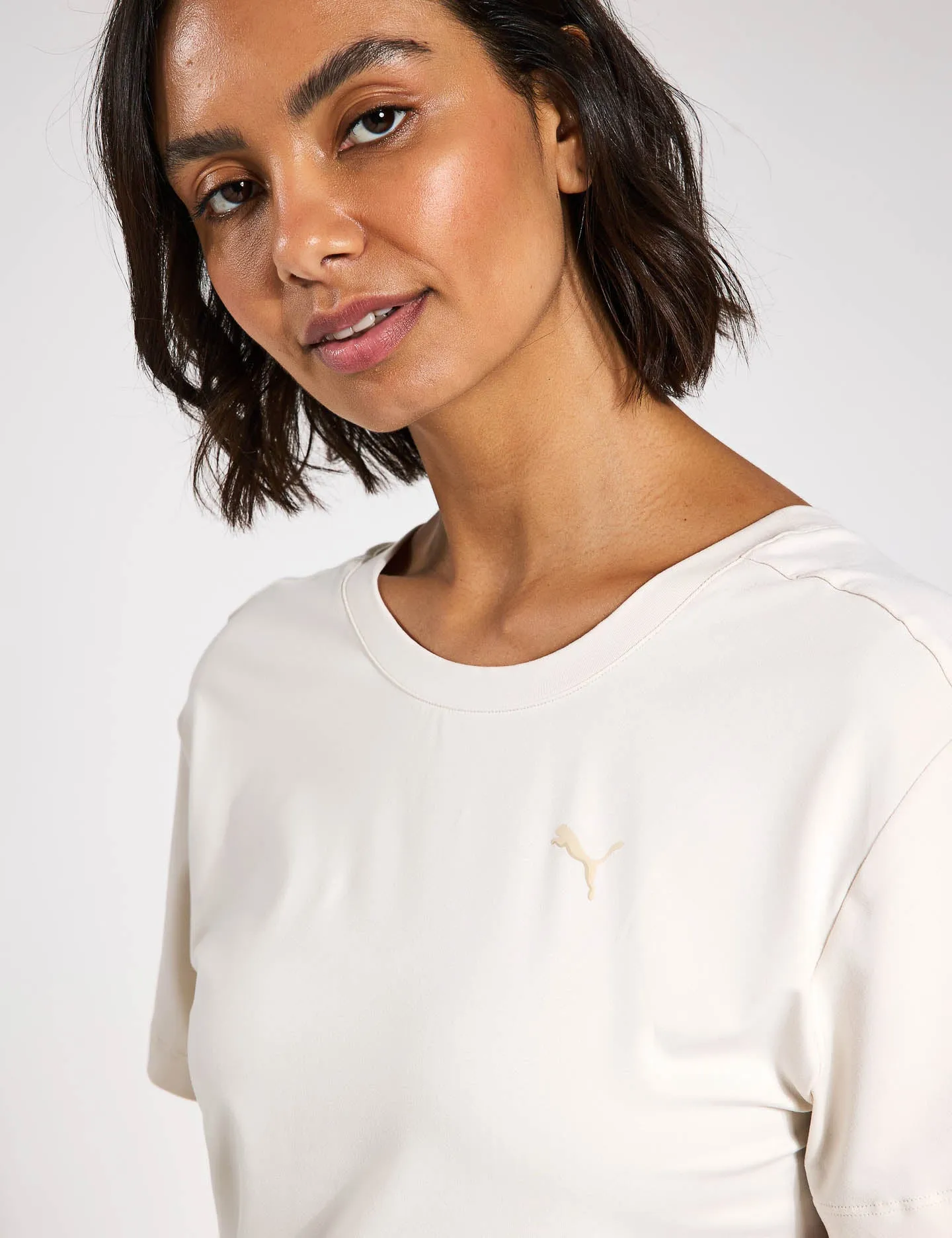 Move Cloudspun Loose Fit Tee - Alpine Snow