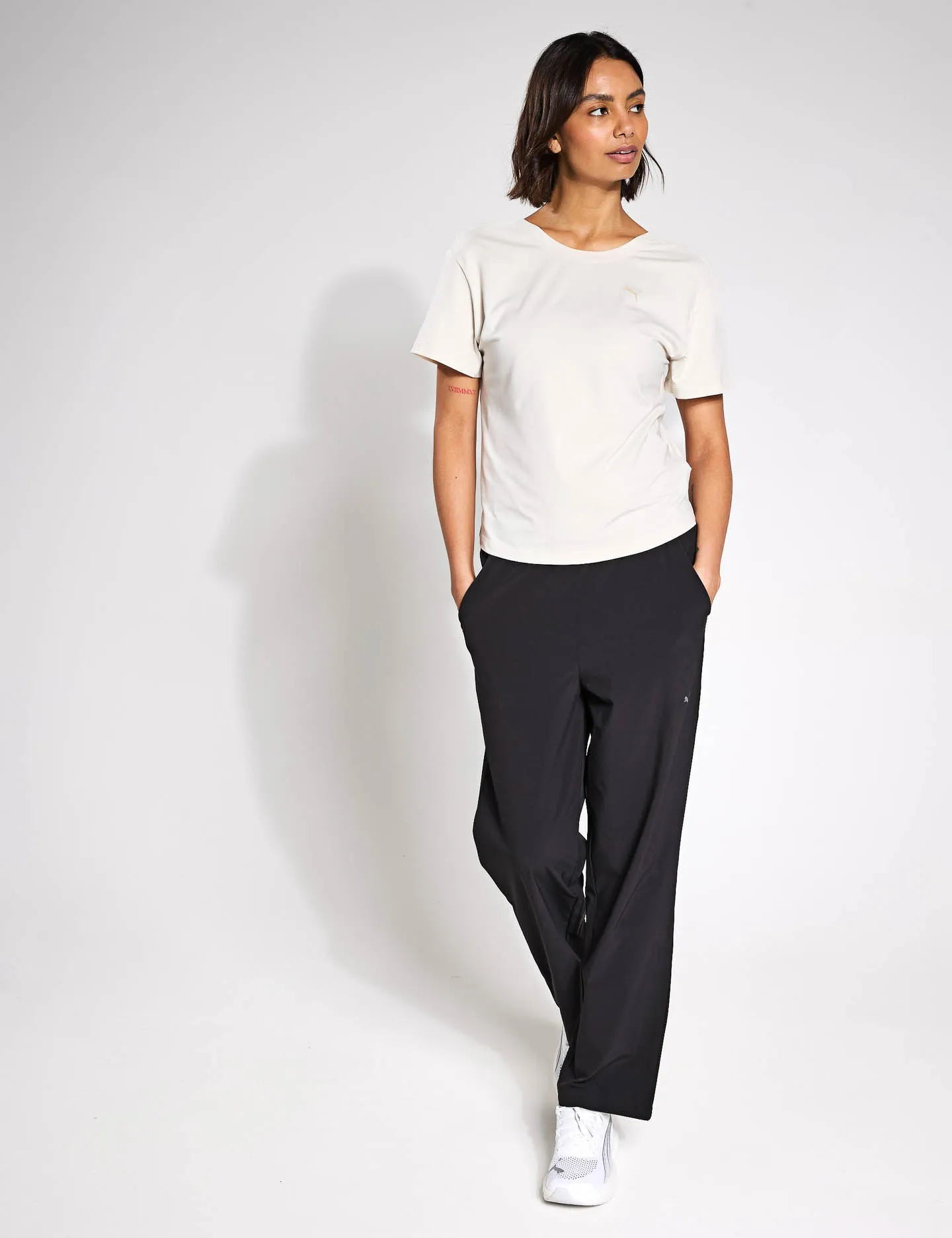 Move Cloudspun Loose Fit Tee - Alpine Snow