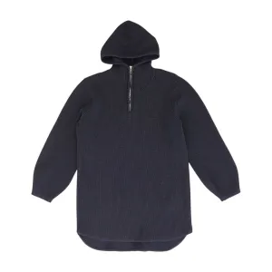 Navy Solid 1/4 Zip Pullover