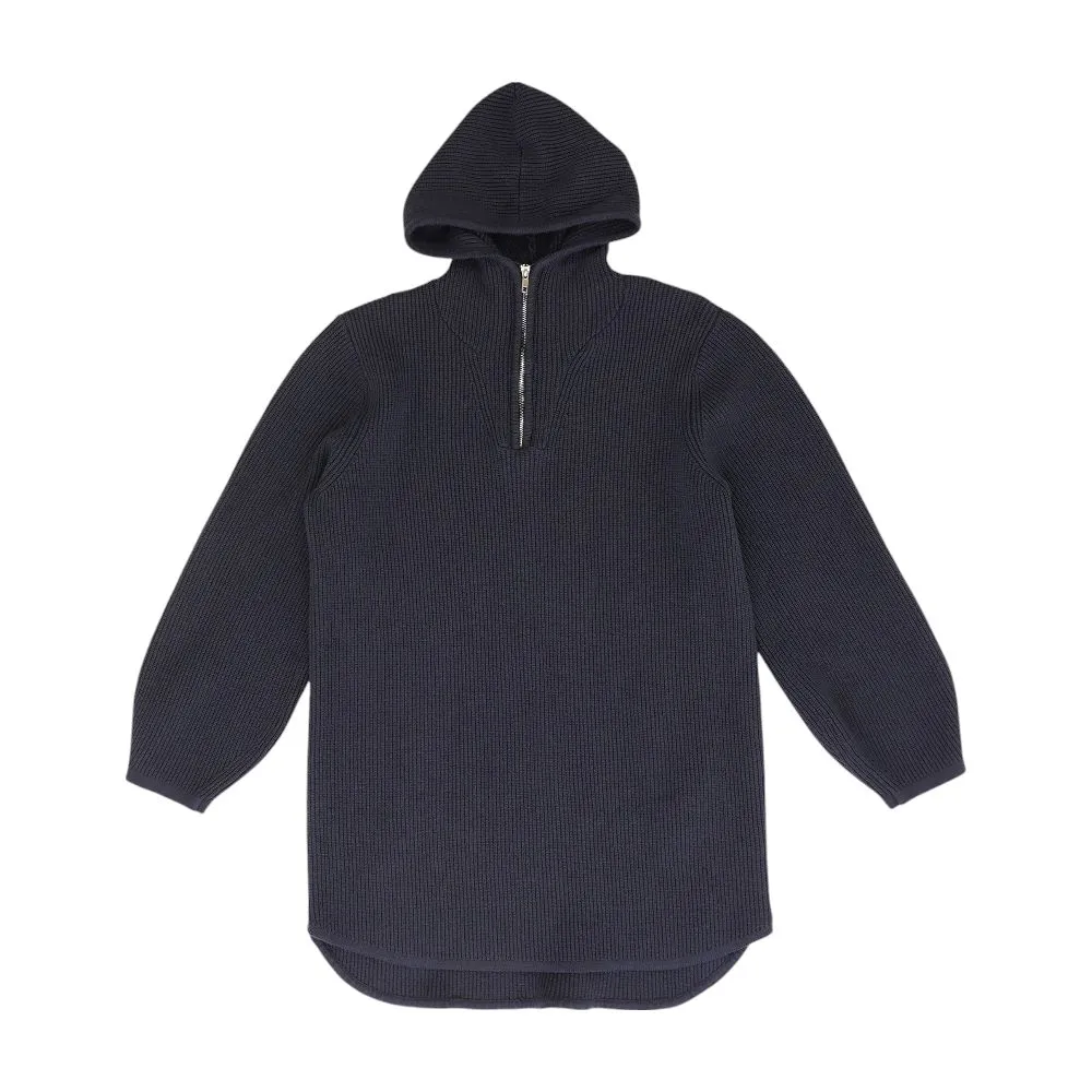 Navy Solid 1/4 Zip Pullover