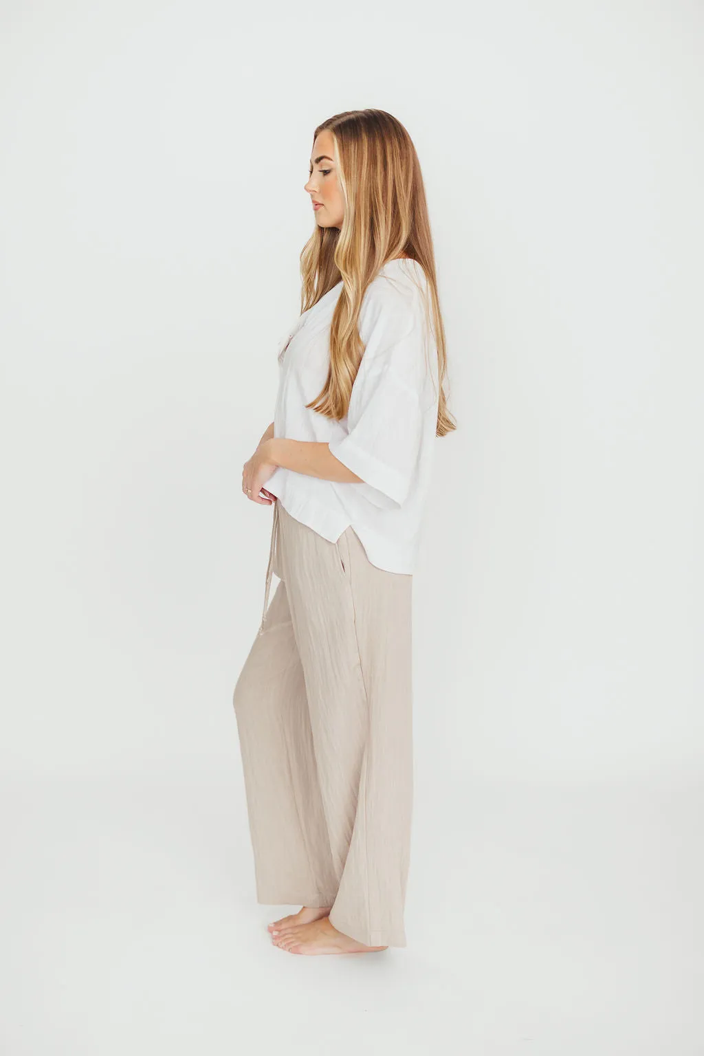 Nora Pants in Khaki