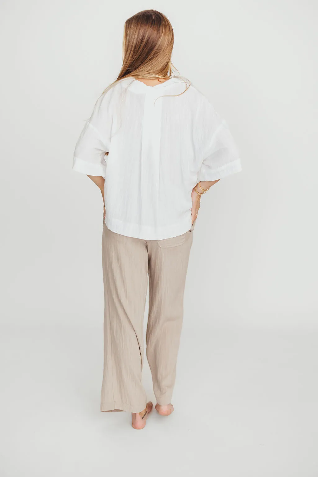Nora Pants in Khaki