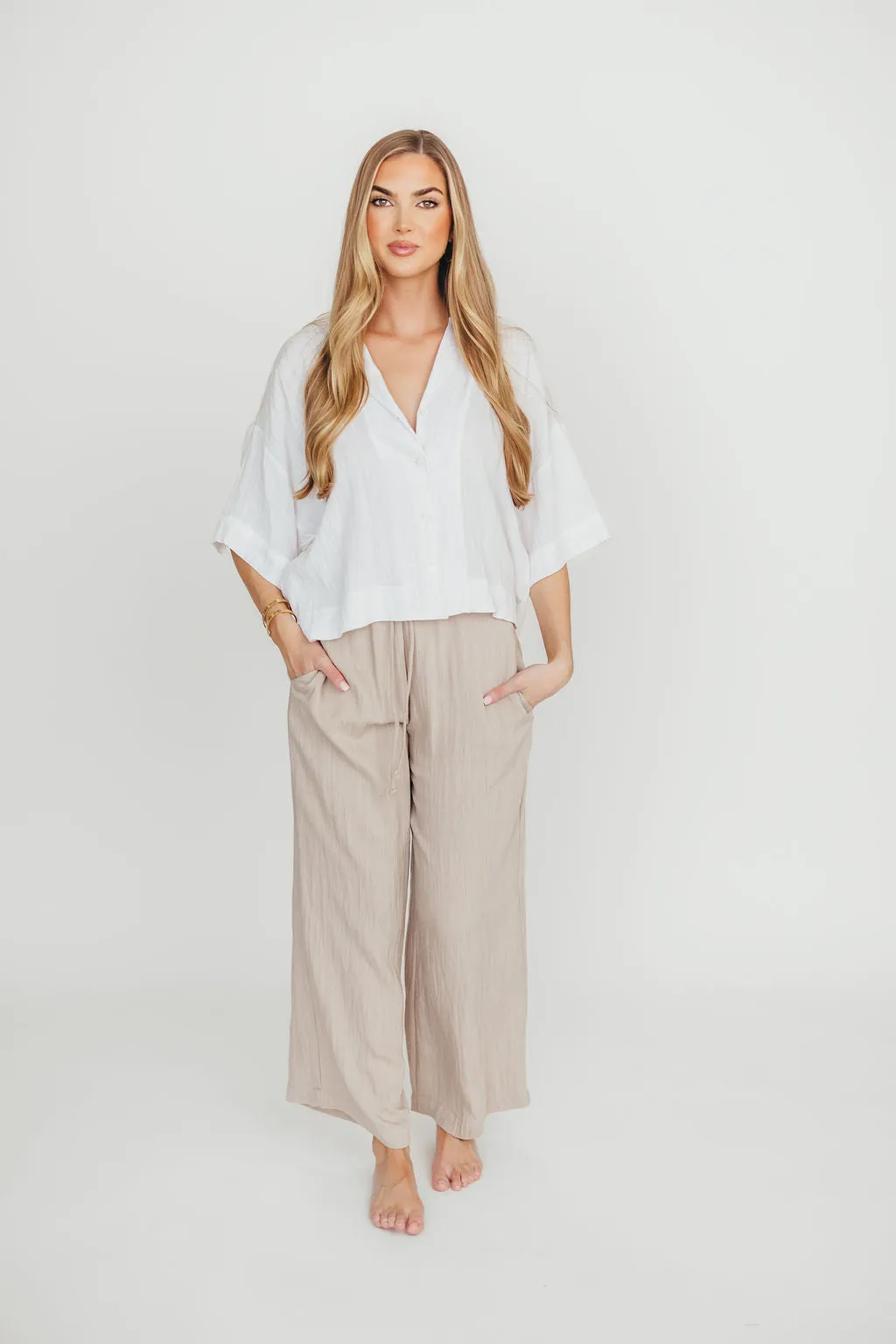 Nora Pants in Khaki