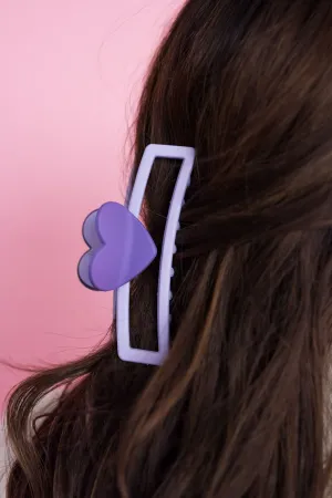 Oh My Heart Claw Clip