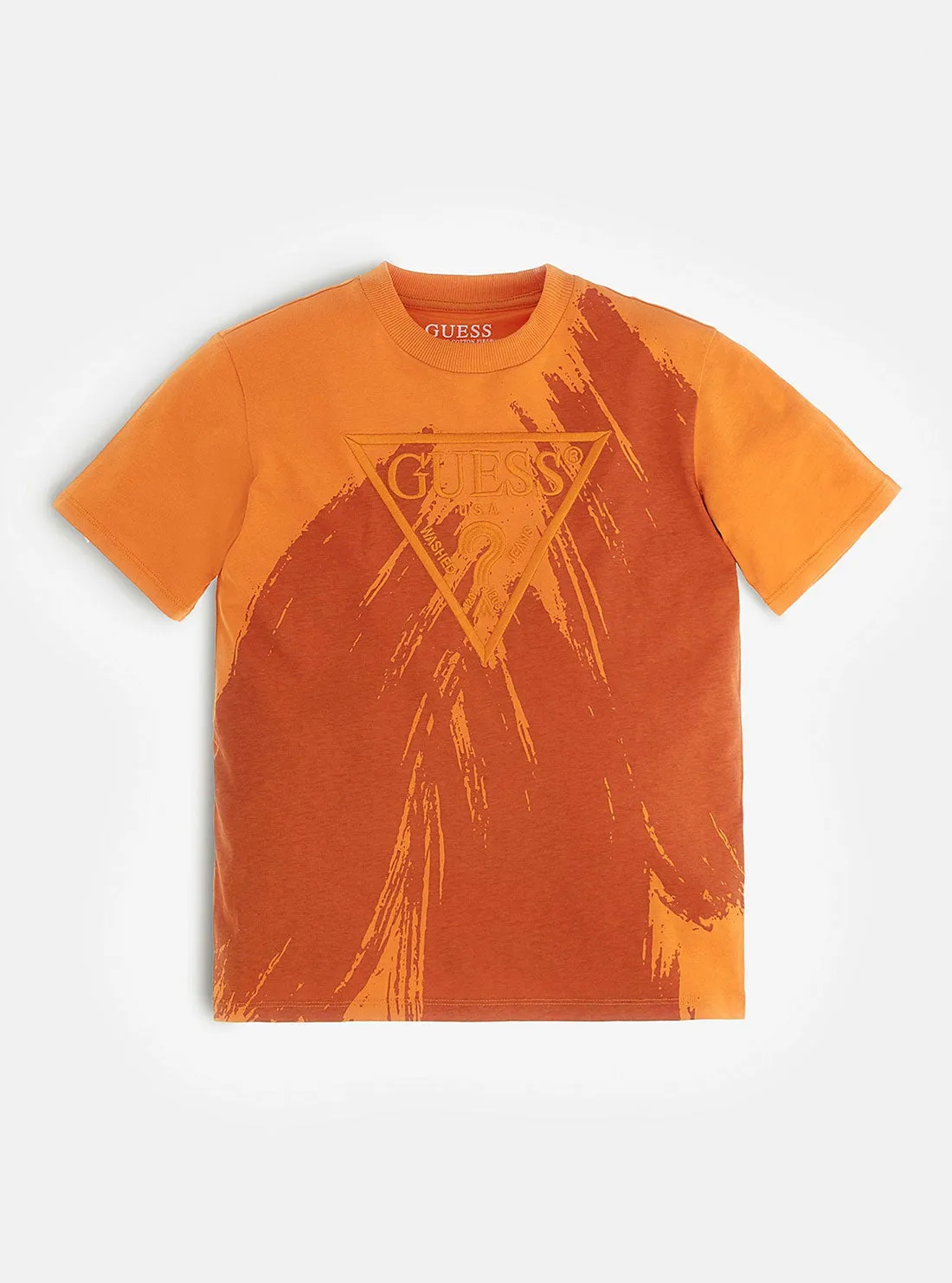 Orange Triangle Logo T-Shirt (7-16)