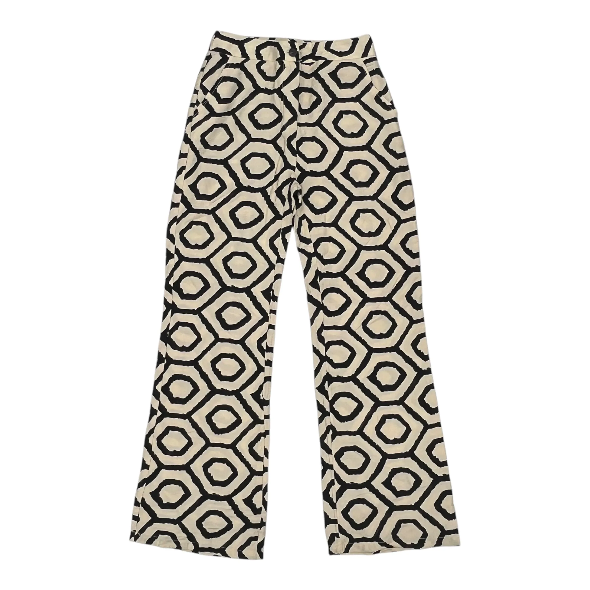 Pants Dress By Clothes Mentor In Black & Tan, Size:S