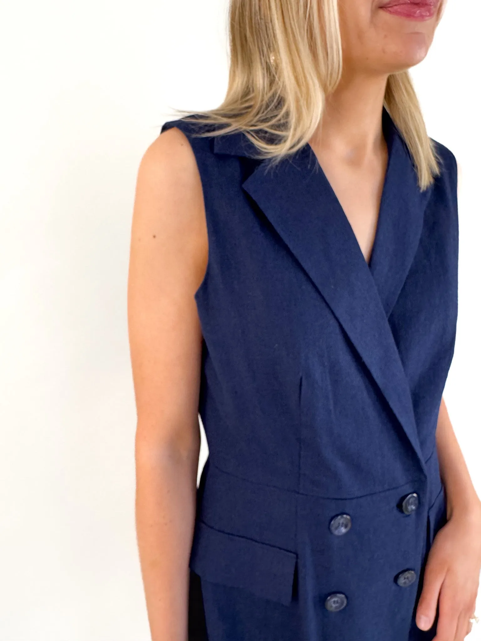 Paris Maritime Blue Romper