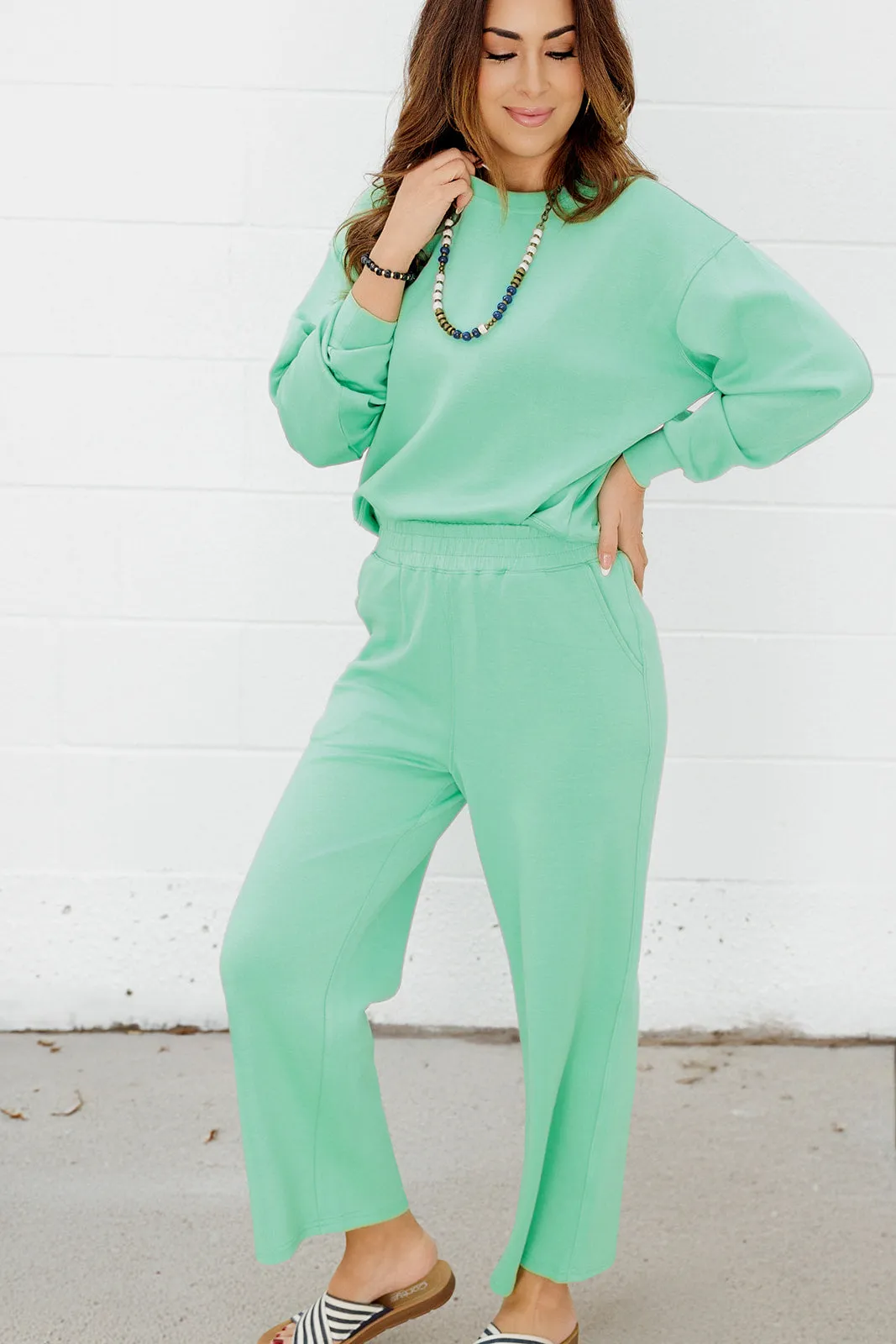 Perfect Fit Ankle Cropped Sweatpants