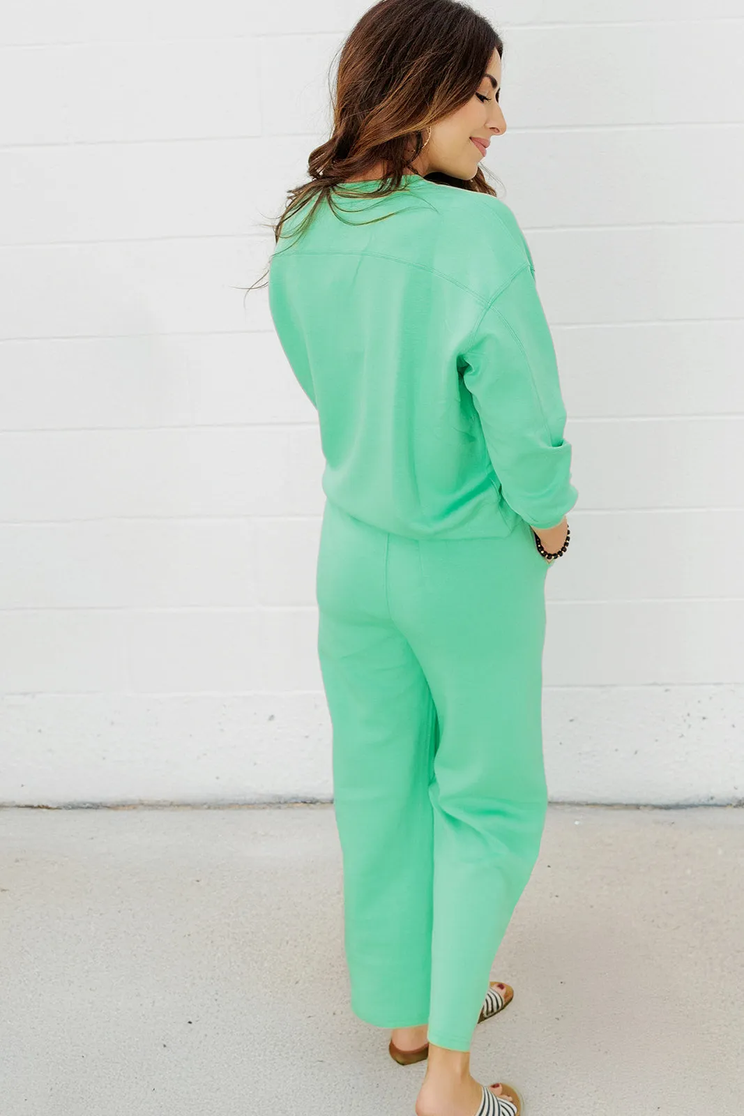 Perfect Fit Ankle Cropped Sweatpants