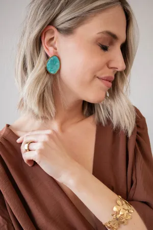 Perfectly Imperfect Blue - Oorbellen