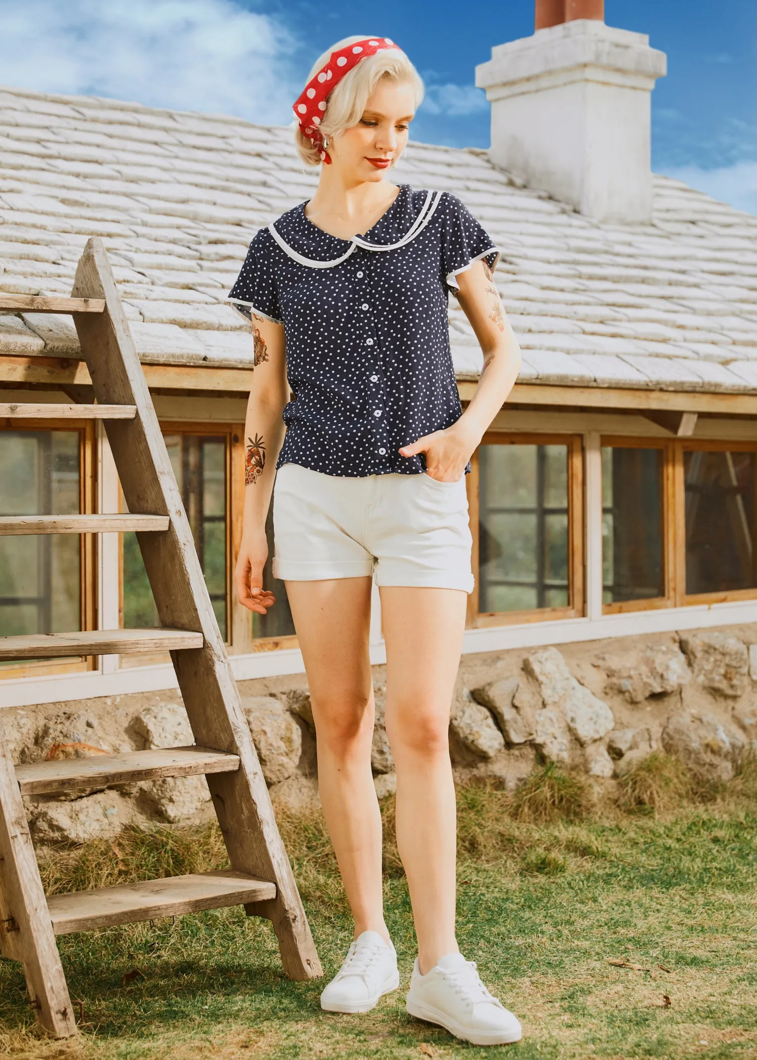 Polka Dot Daydream Blouse