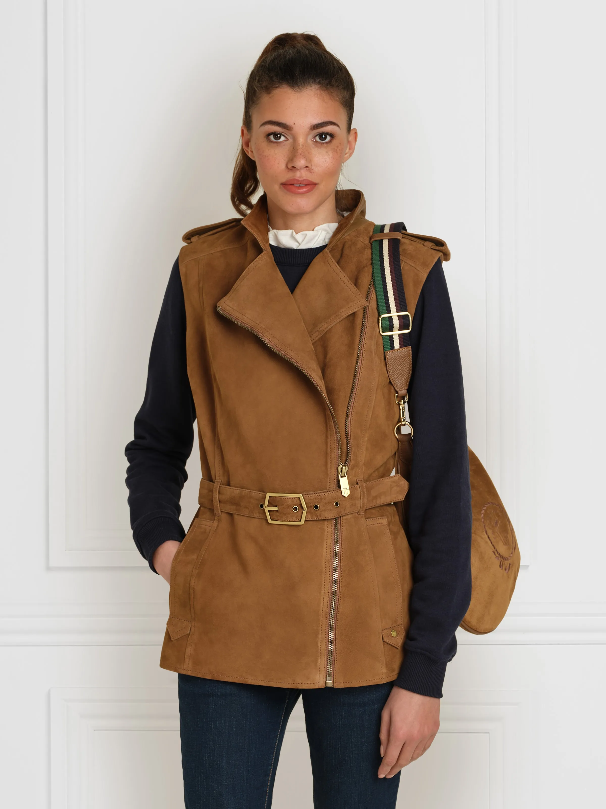Primrose Gilet - Tan
