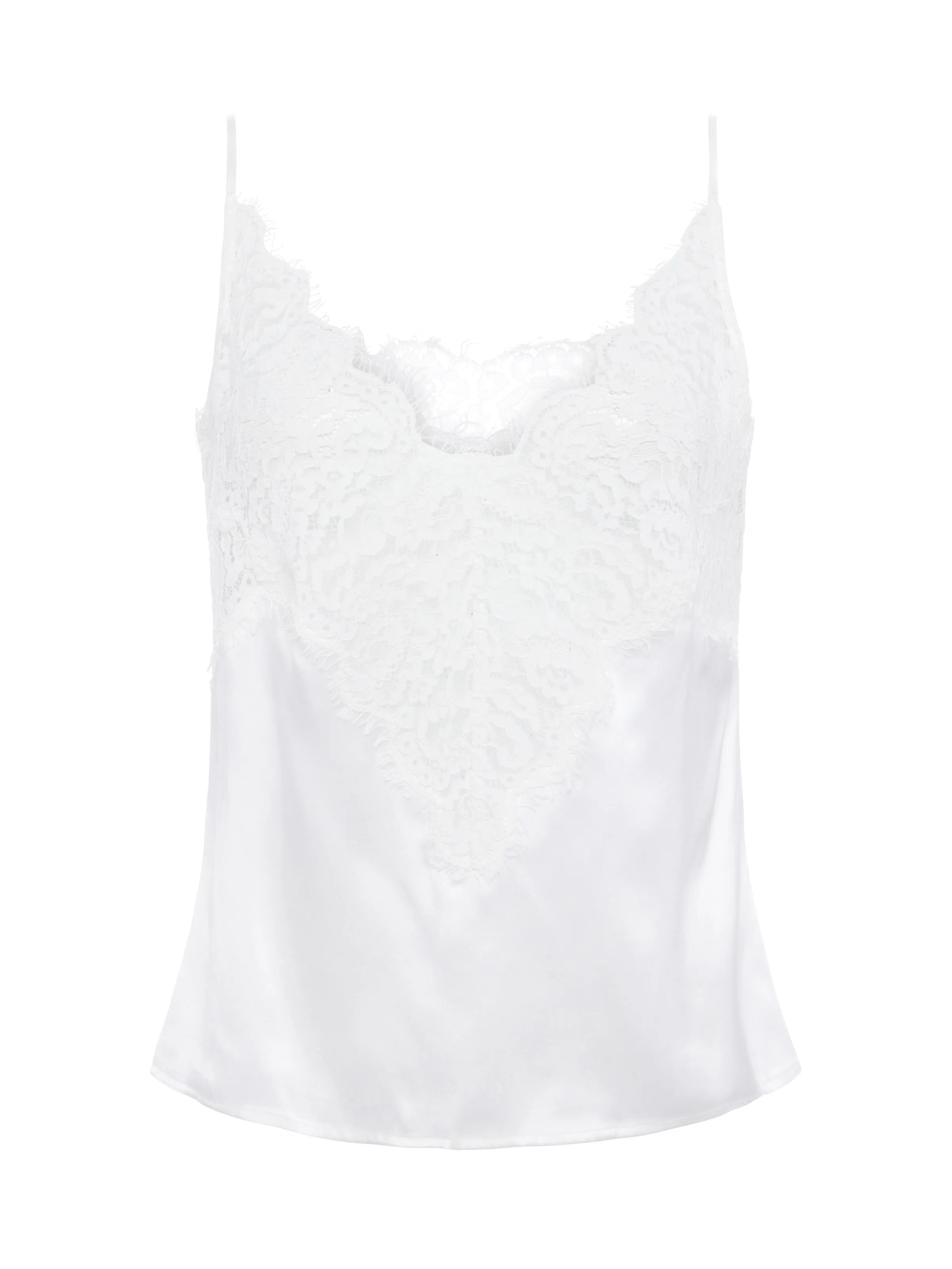 Priya Silk Lace Camisole