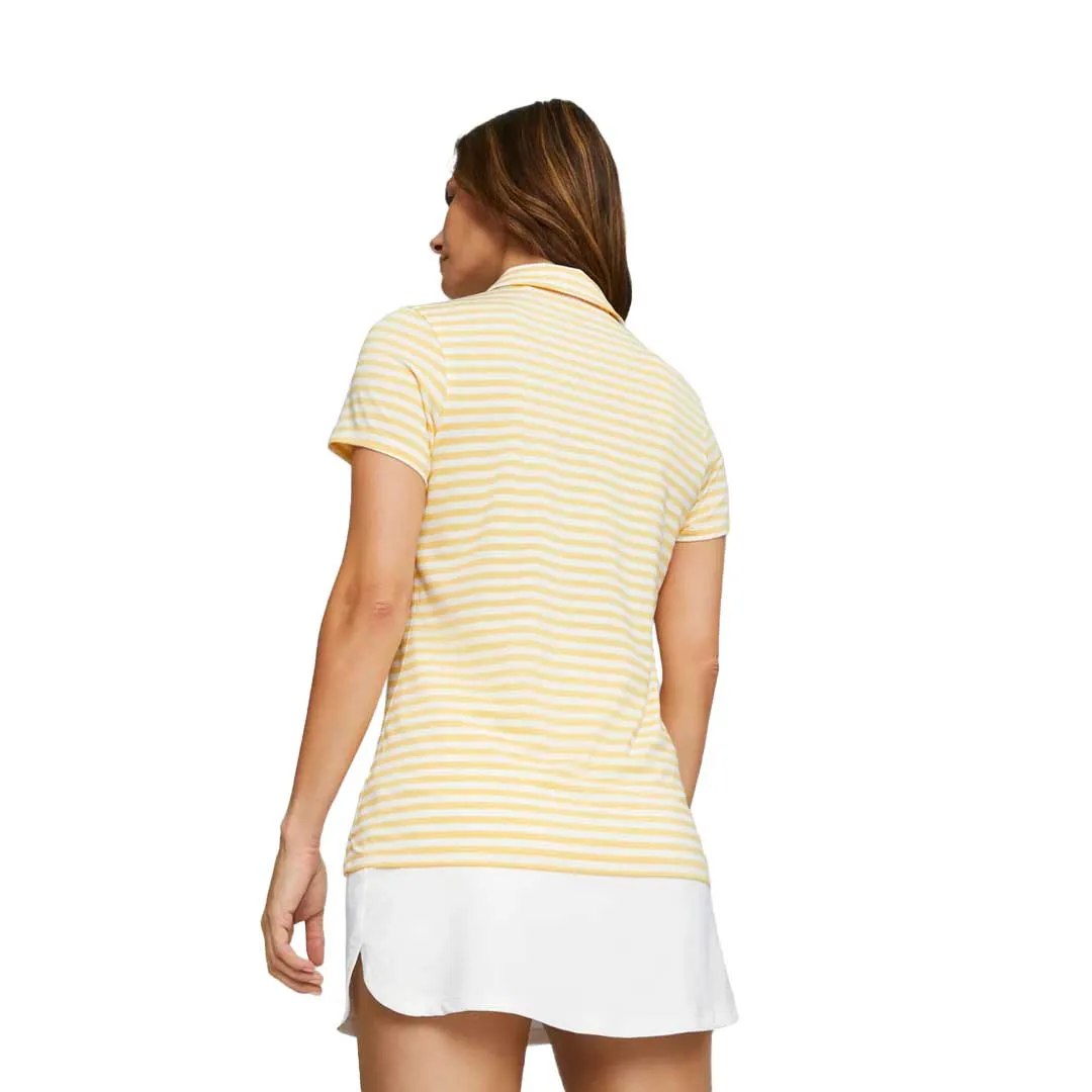 Puma - Women's MATTR Somer Stripe Short Sleeve Golf Polo (621880 05)