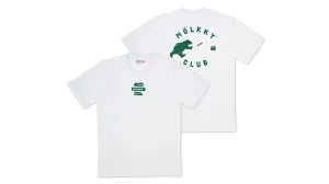 "MÖLKKY" PACK CLUB T SHIRT - WHITE / VERDANT GREEN