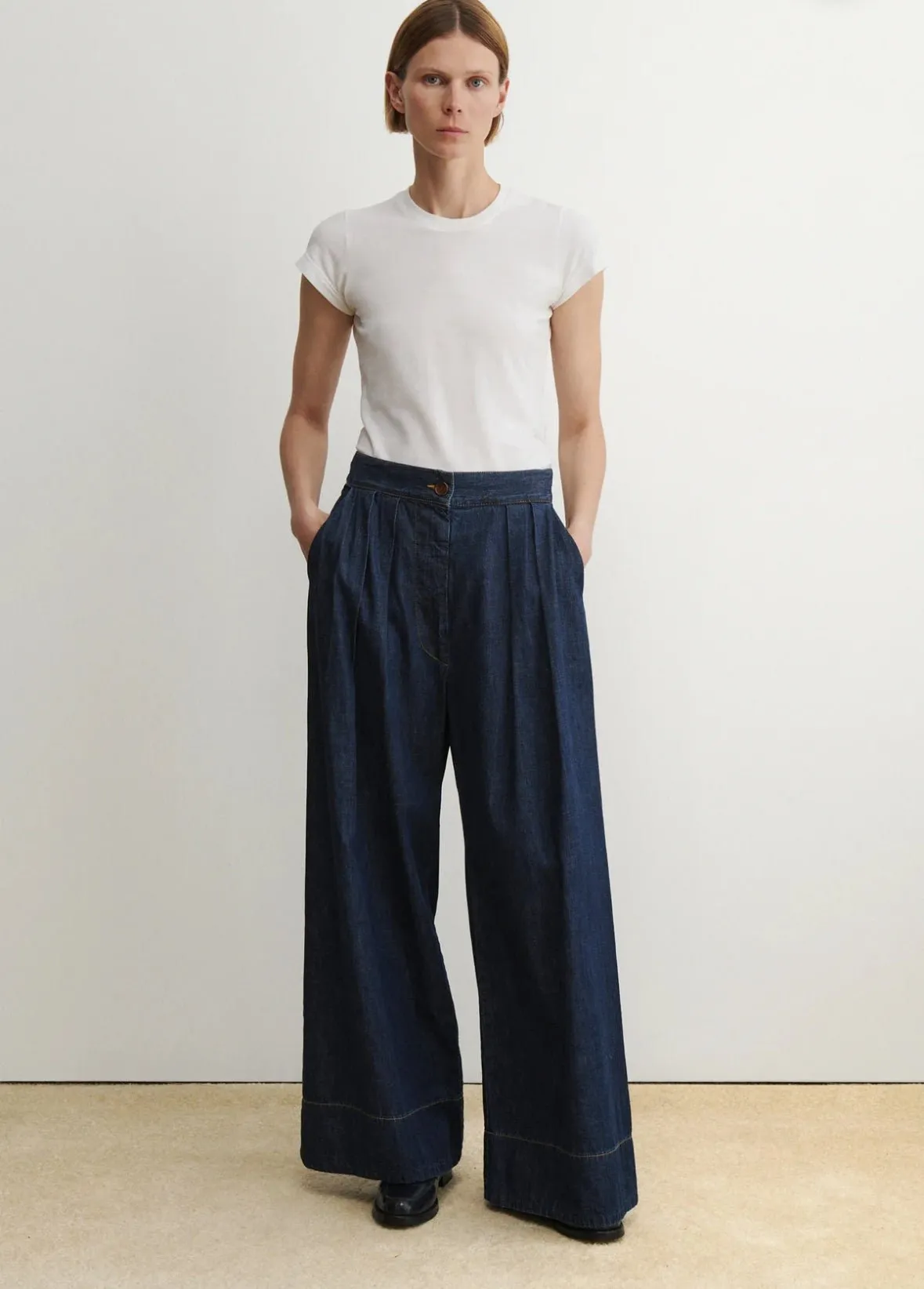 Rachel Comey - Coxsone Pant in Vista Dark Indigo
