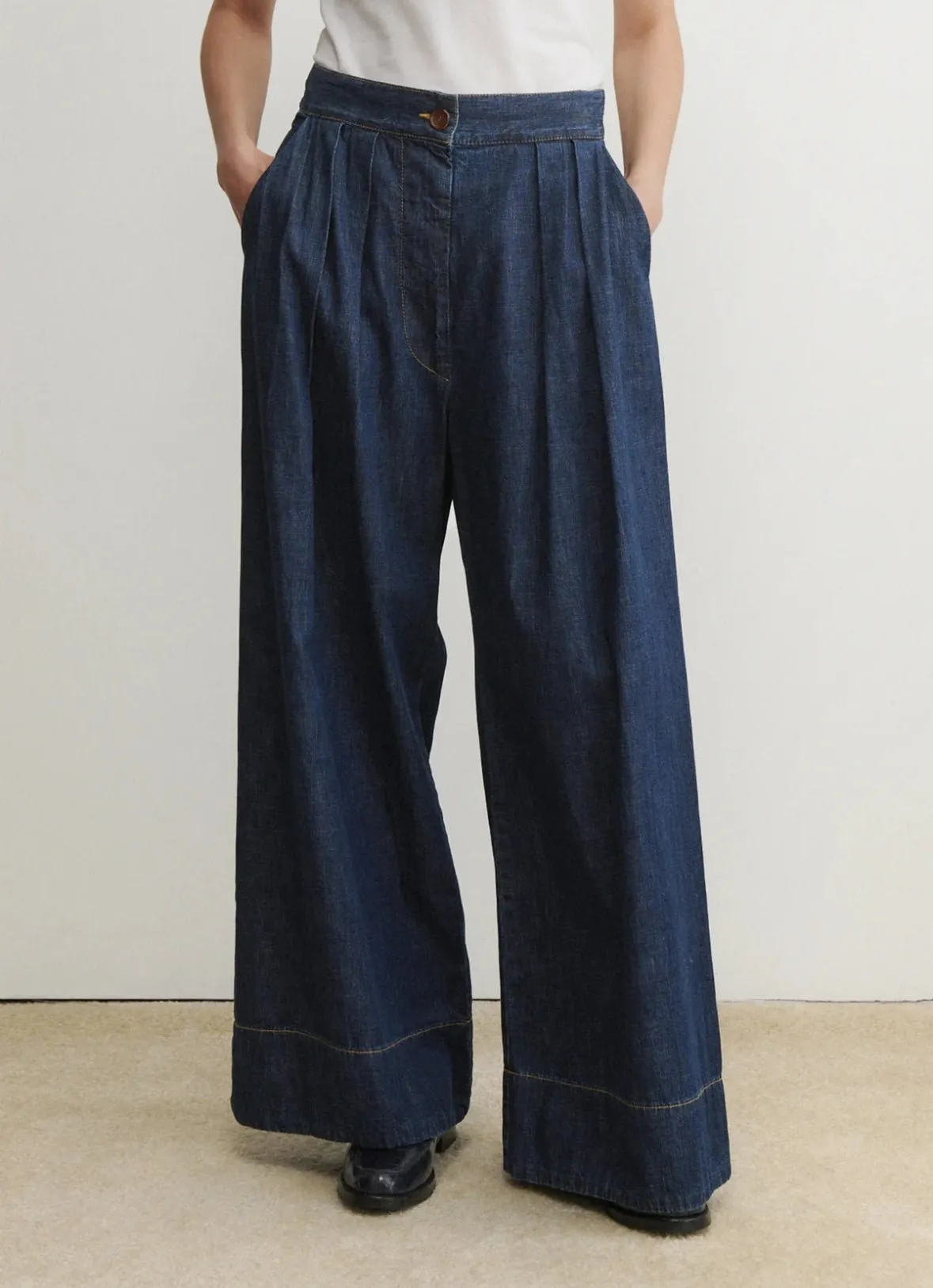 Rachel Comey - Coxsone Pant in Vista Dark Indigo