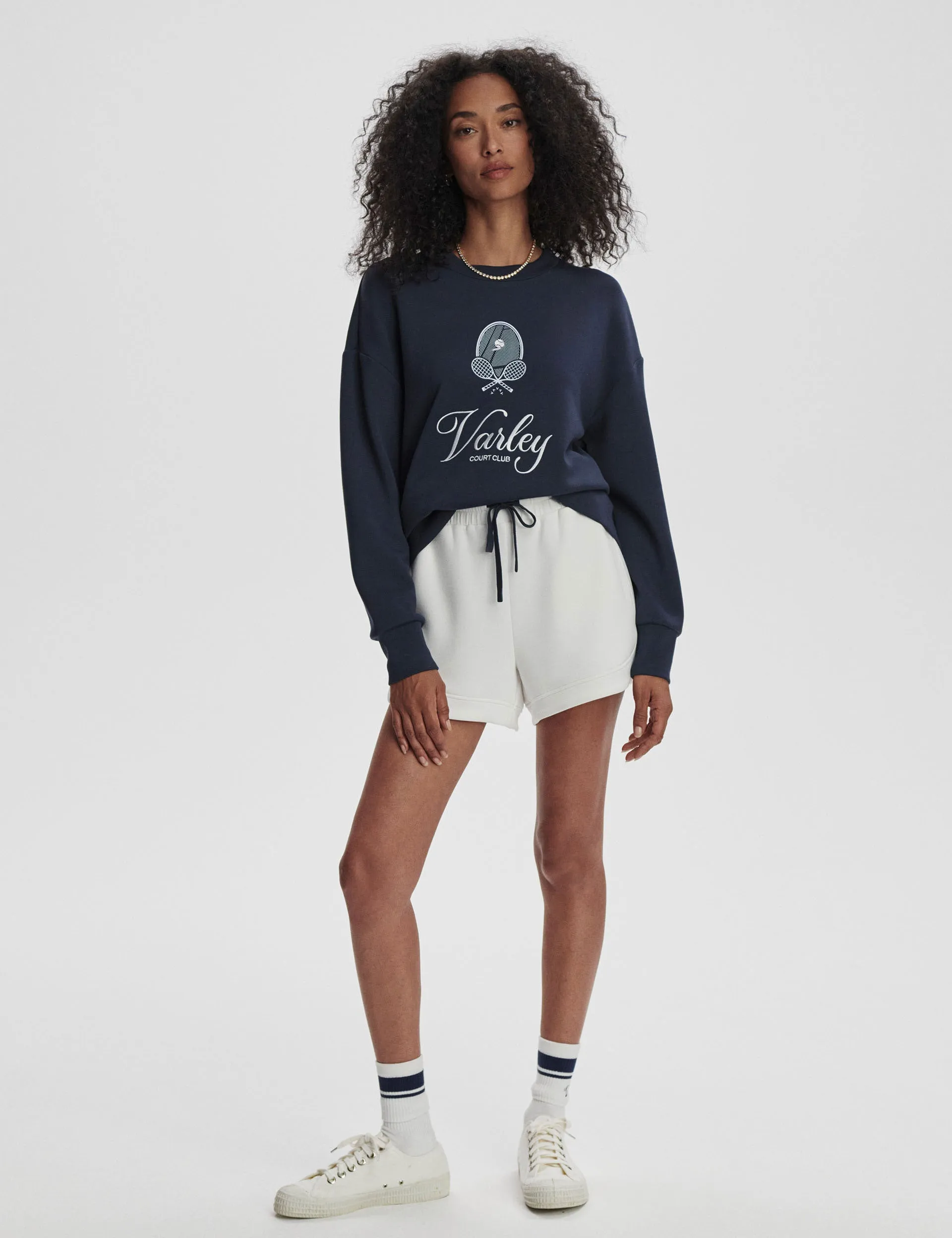 Rasco Namesake Sweat - Navy/White