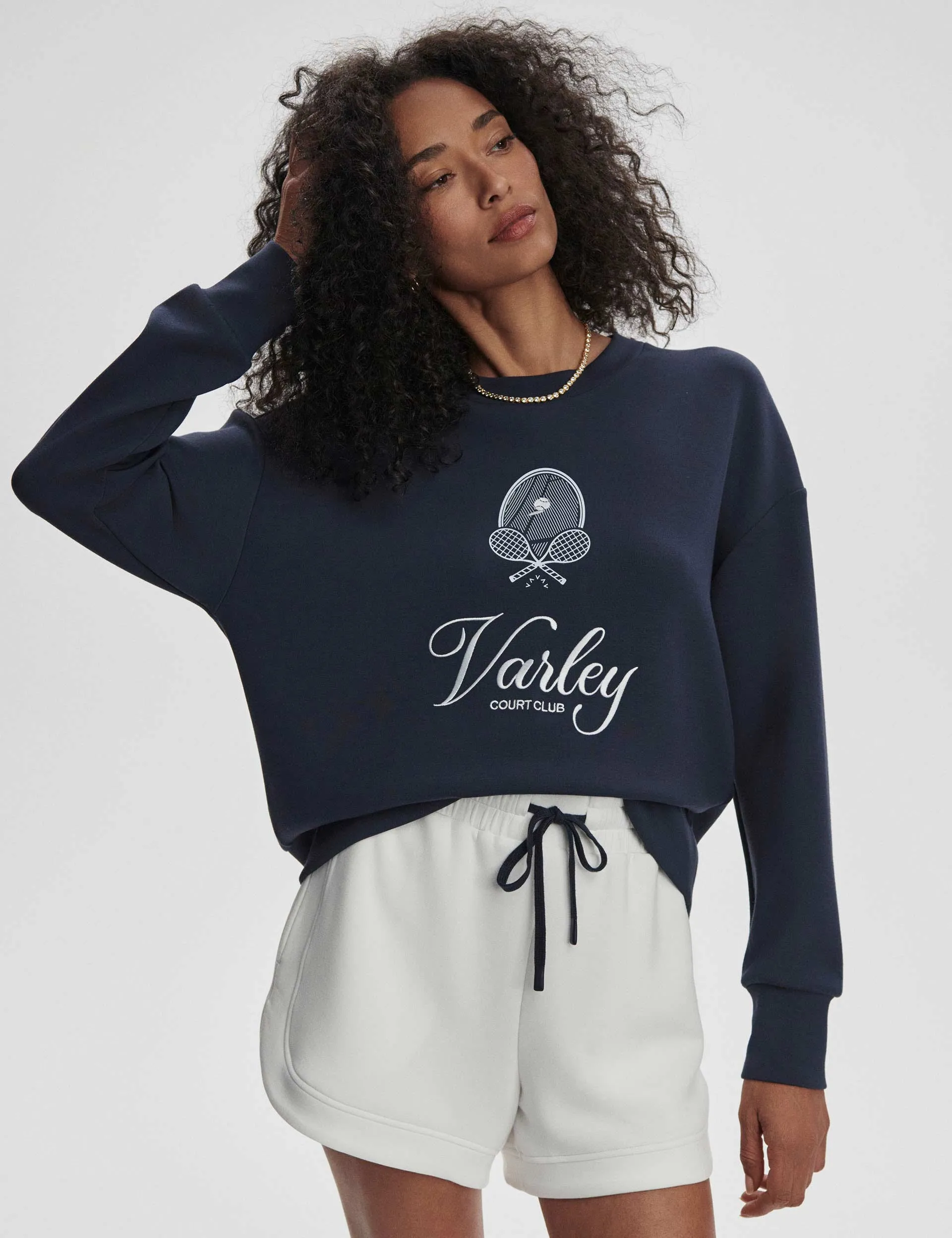 Rasco Namesake Sweat - Navy/White