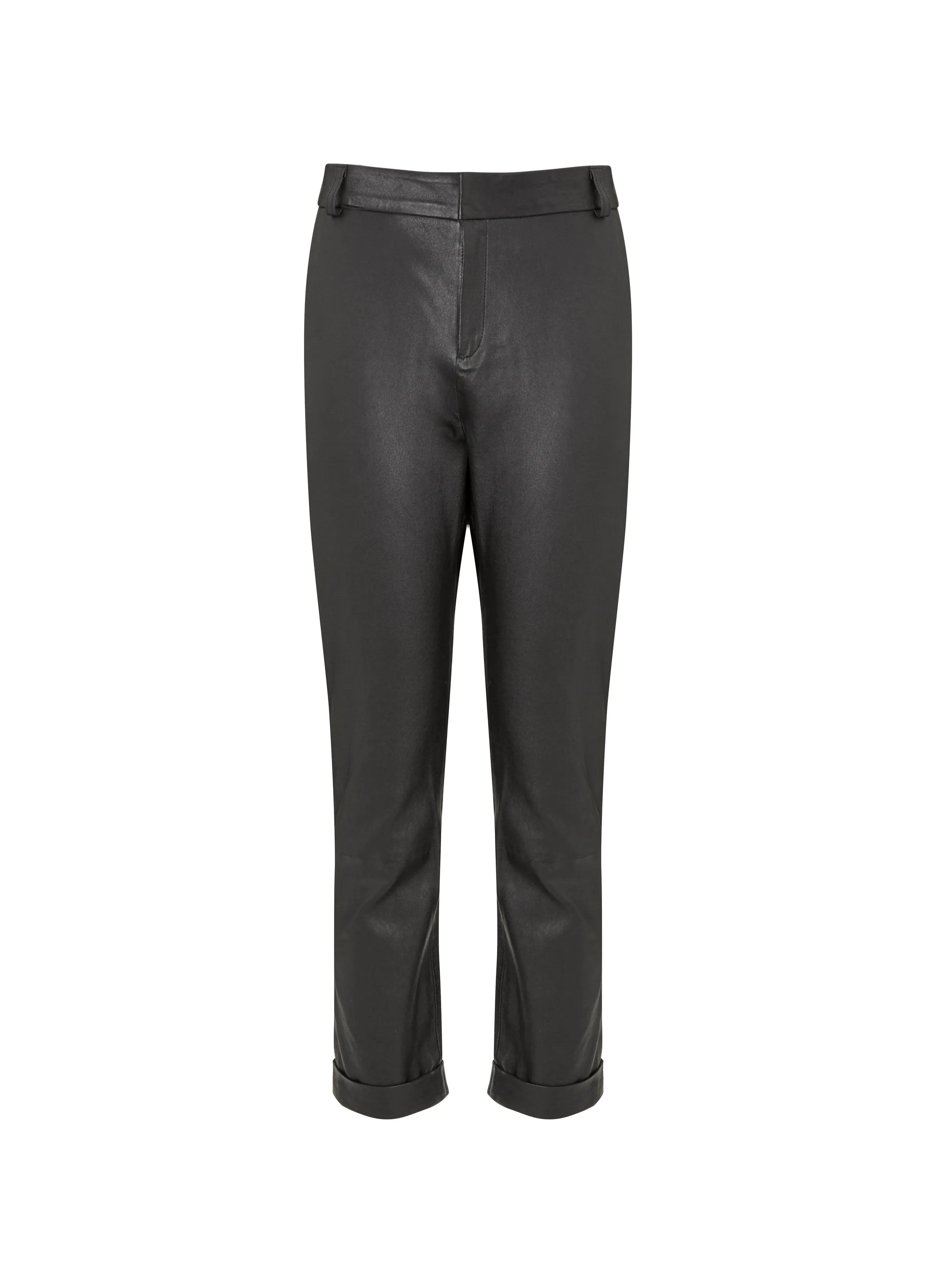 Raven Leather Trouser